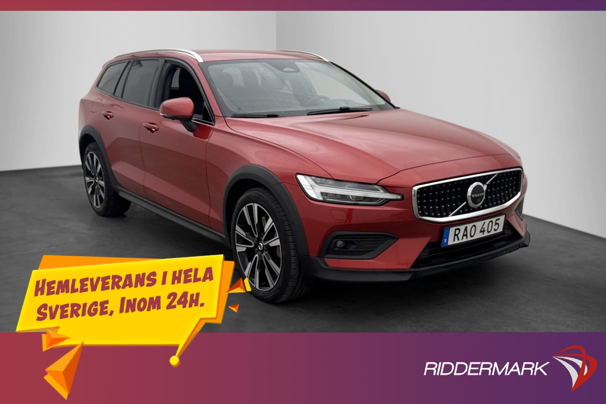 Volvo V60 Cross Country B4 AWD Plus MOMS 360° Drag Skinn