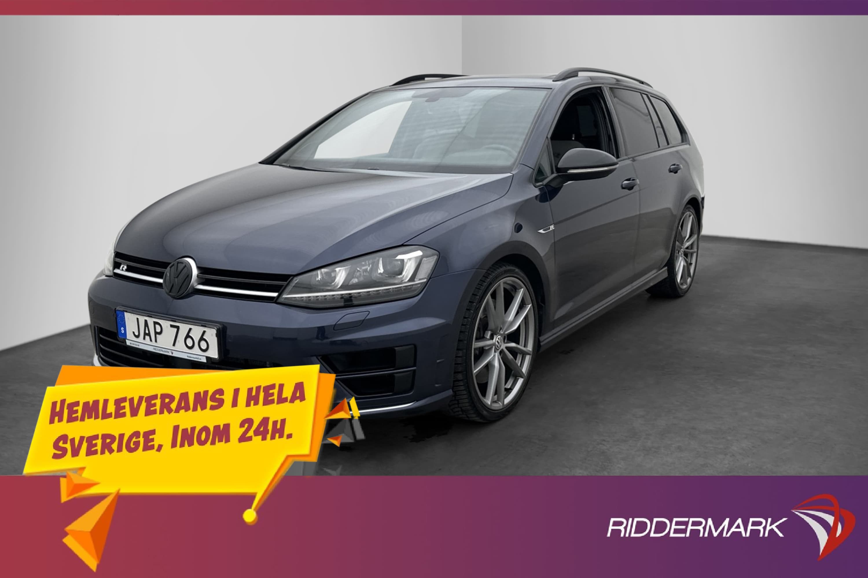 Volkswagen Golf R 4Motion 300hk  Pano Dynaudio CarPlay