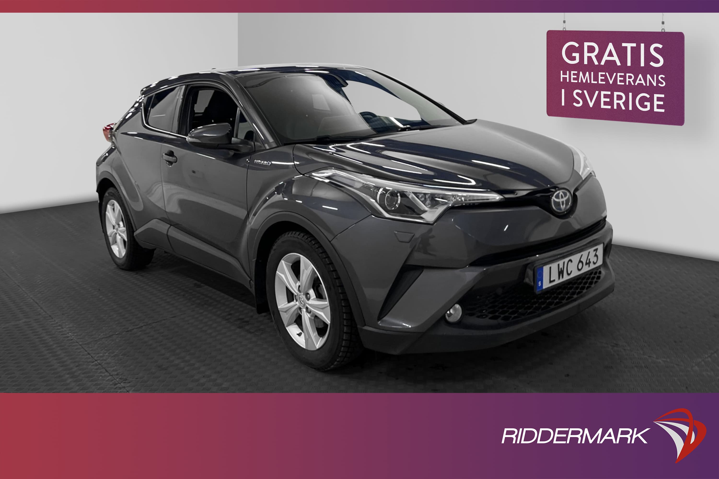 Toyota C-HR Hybrid 122hk