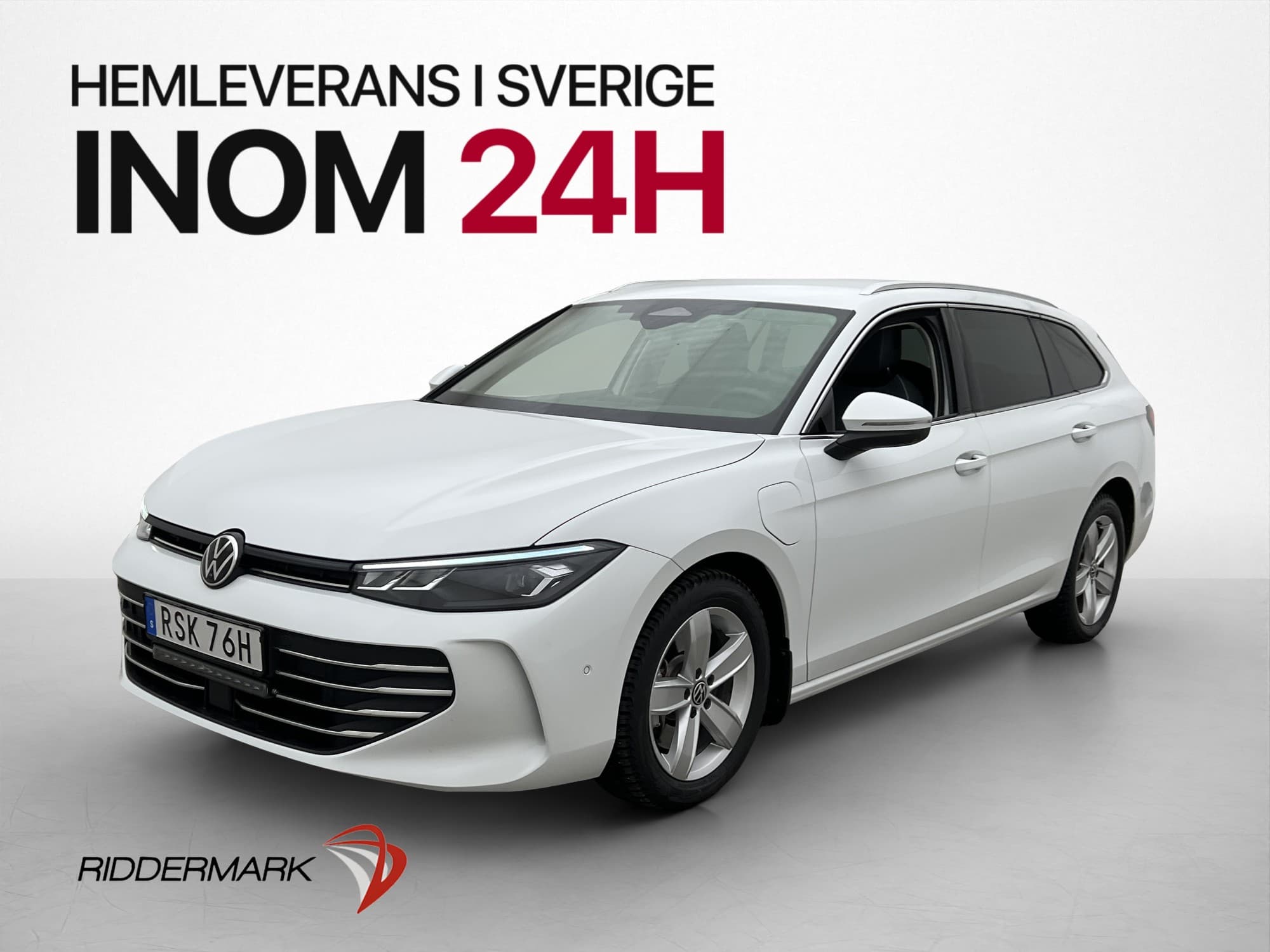 Volkswagen Passat eHybrid Värmare Dragkrok Massage 360°