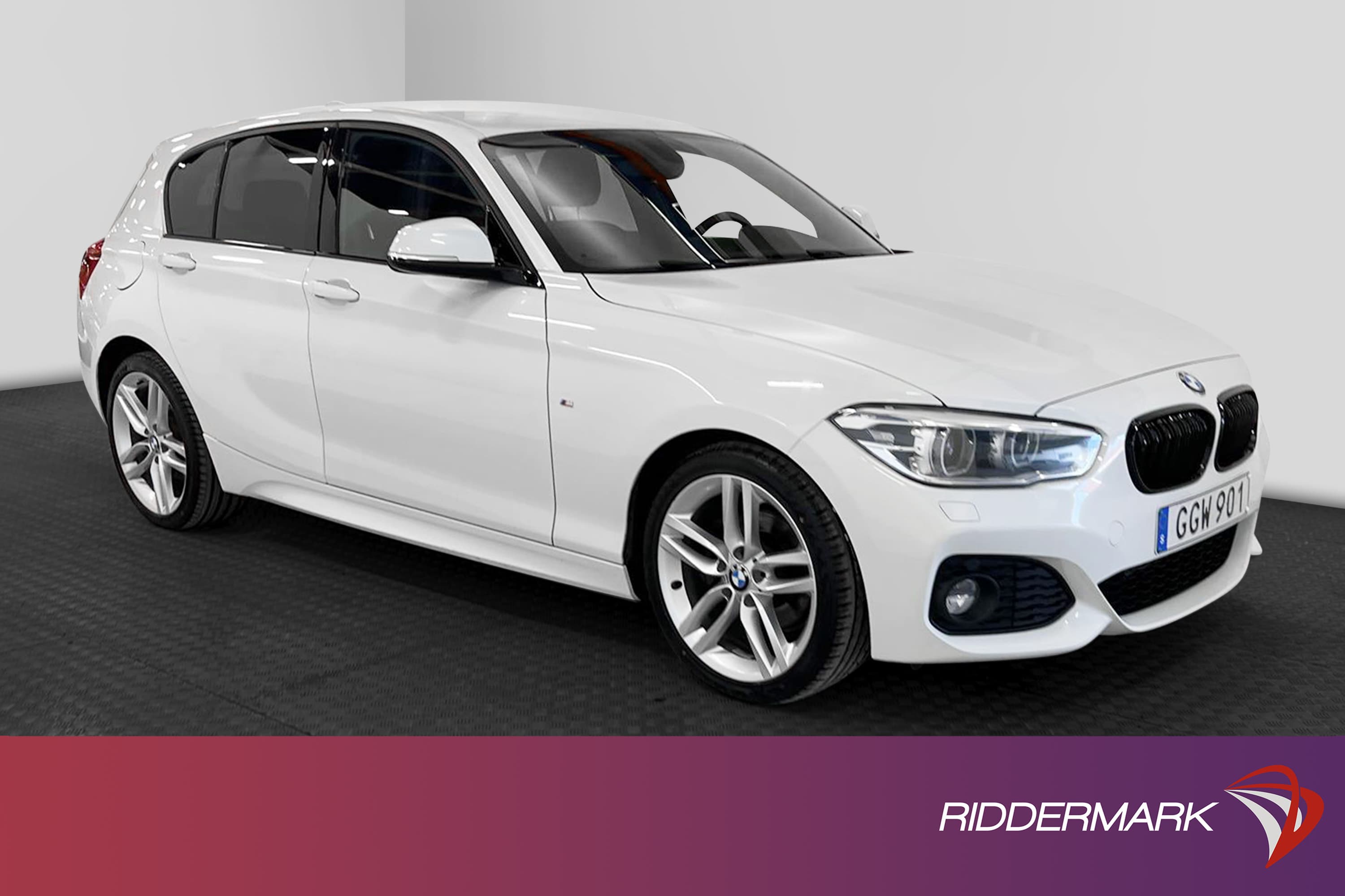 BMW 120 d 190hk M-Sport Navi HiFi Sensorer Välservad
