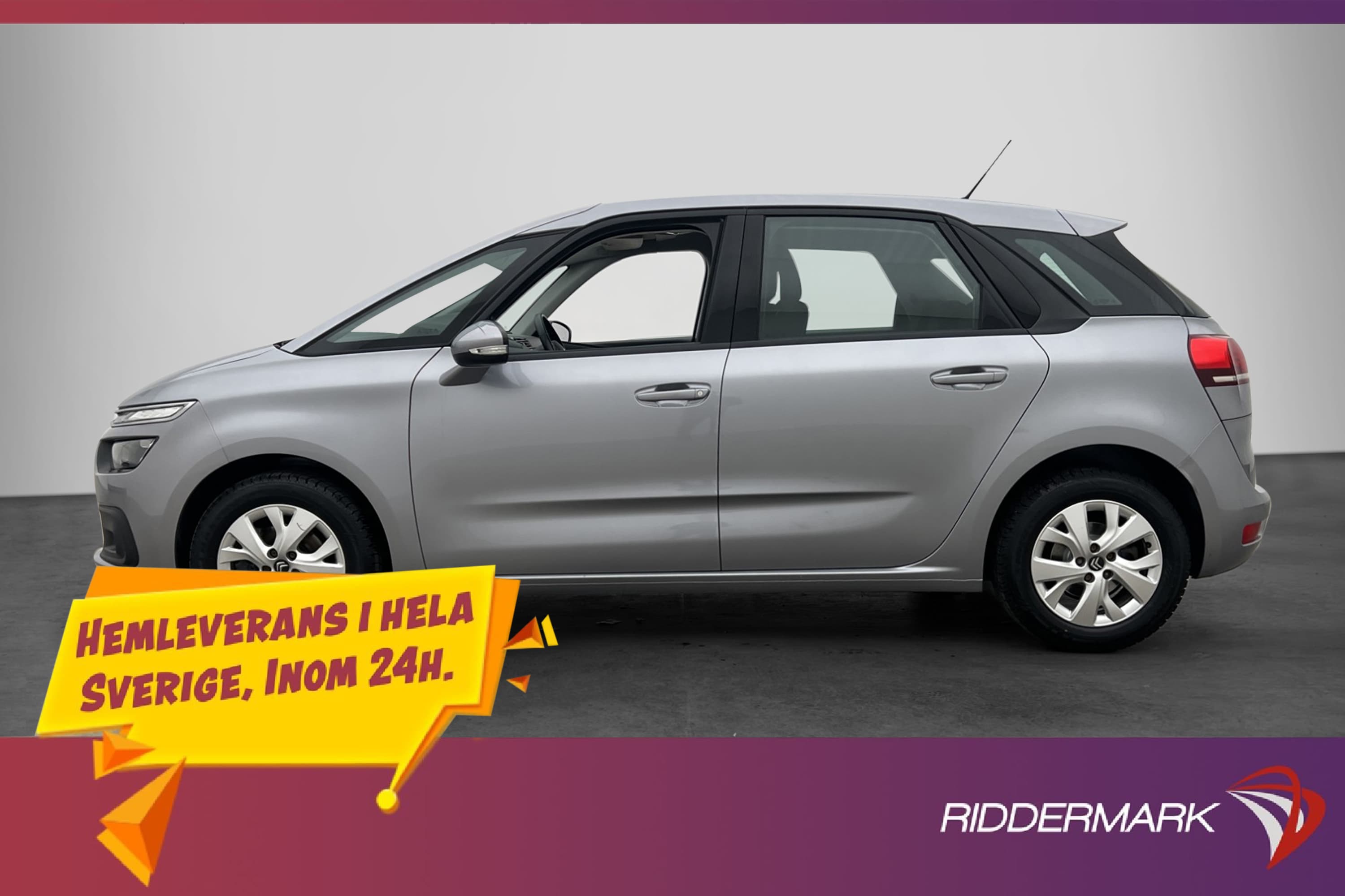 Citroën C4 SpaceTourer 1.2 130hk Farthållare Kamrem-Bytt