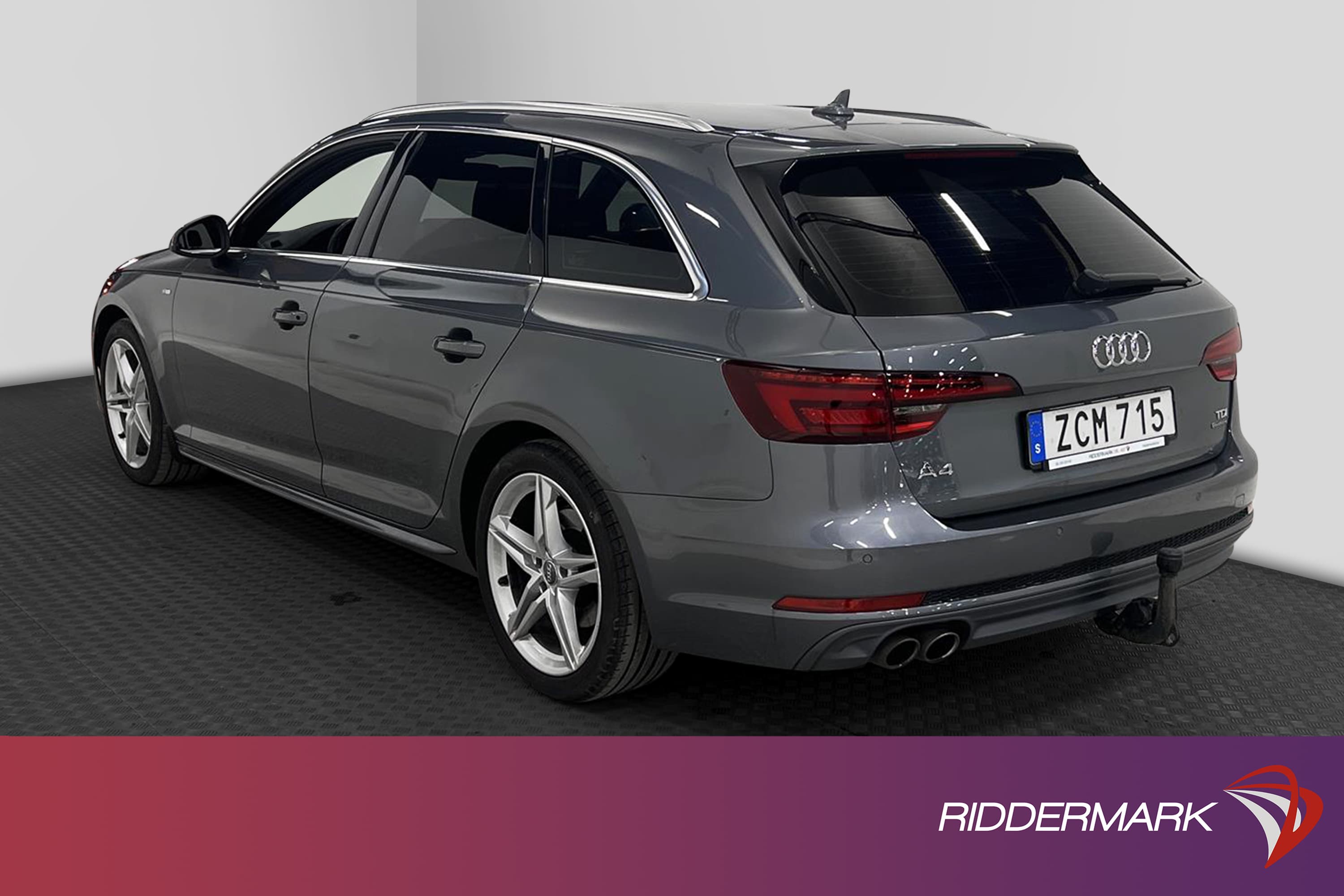 Audi  A4 Avant 2.0 TDI Q 190hk S-Line D-Värm Drag 0,46L/mil
