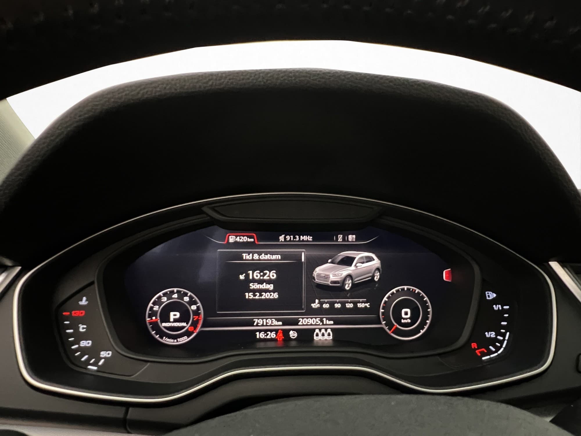 Audi Q5 2.0 TFSI Q 252hk S-Line Cockpit Skinn Matrix Drag