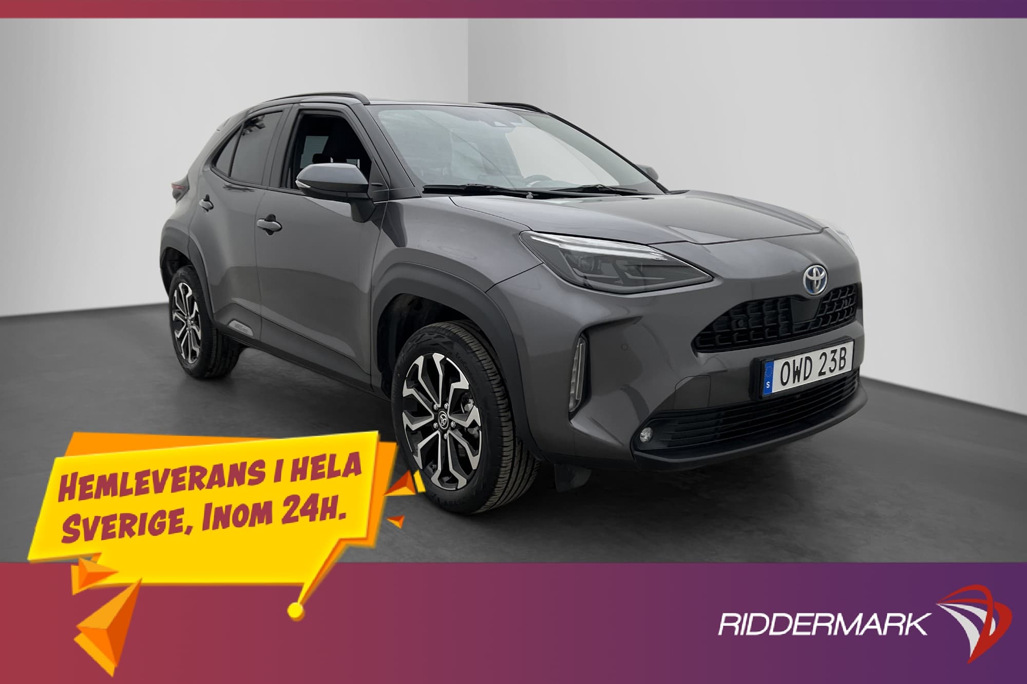 Toyota Yaris Cross Hybrid Active Plus Kamera Rattvärme Navi