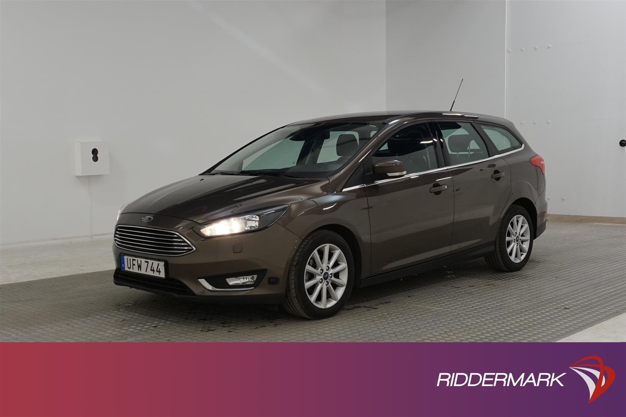 Ford Focus Kombi 1.0 125hk EcoBoost Drag Värmare 0.44l/mil