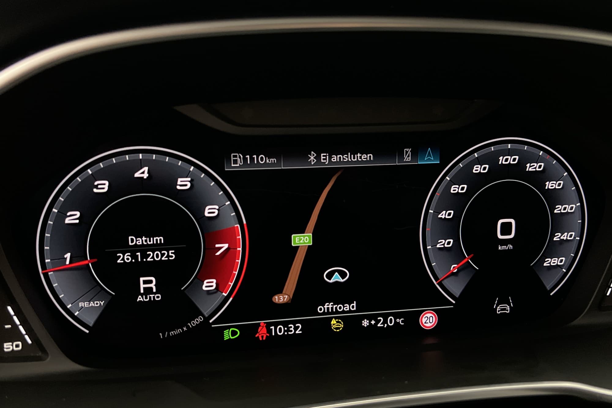 Audi Q3 35 TFSI 150hk Proline Advanced Cockpit Navi Sensorer