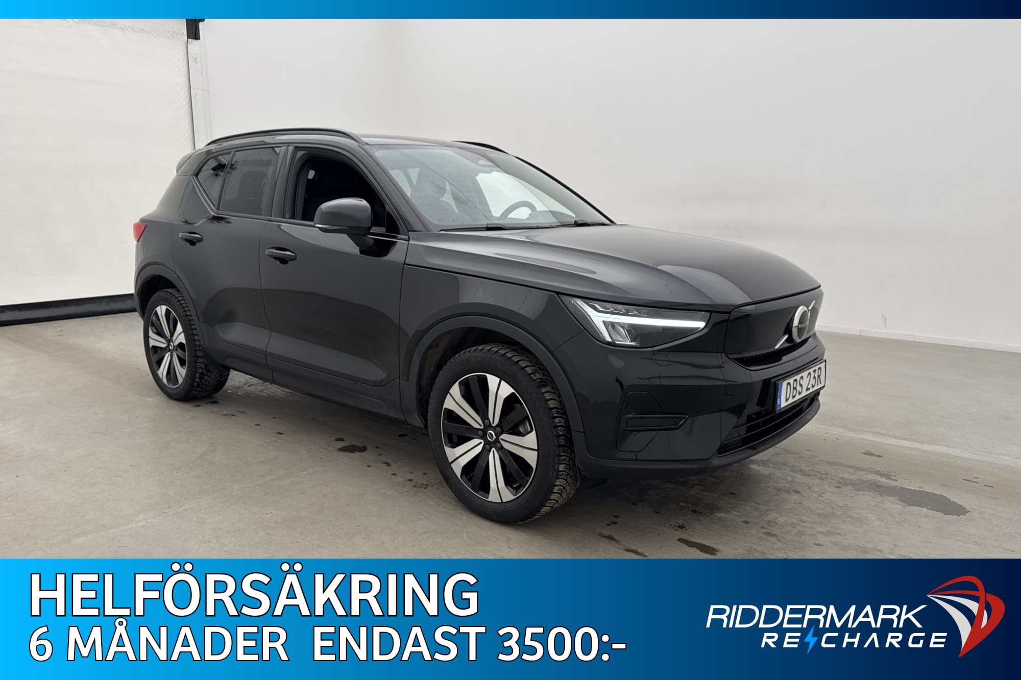 Volvo XC40 Recharge Twin motor Värmare Kamera CarPlay MOMS