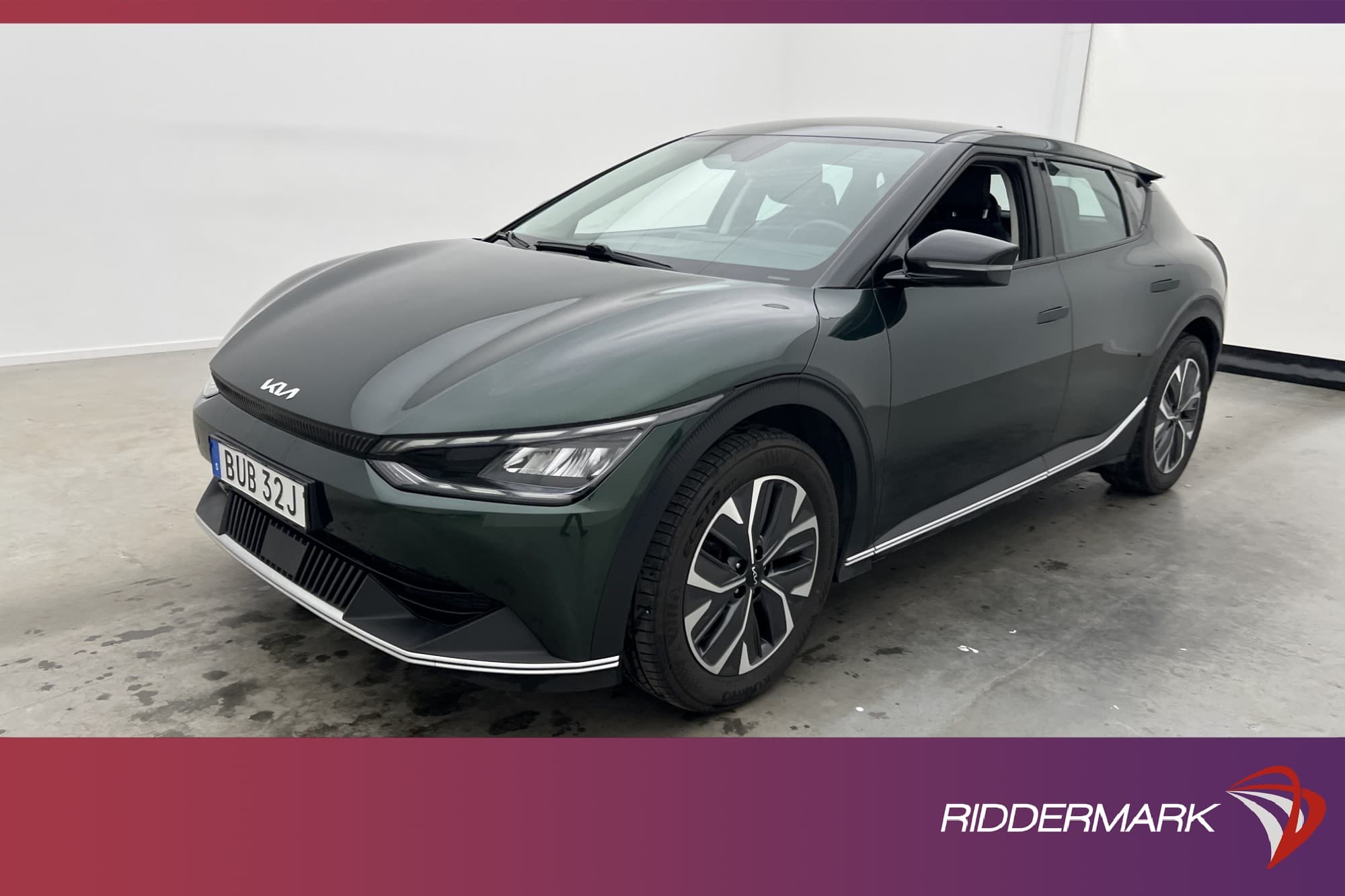Kia EV6 77.4 kWh 228hk Kamera CarPlay Rattvärme Elstol MOMS