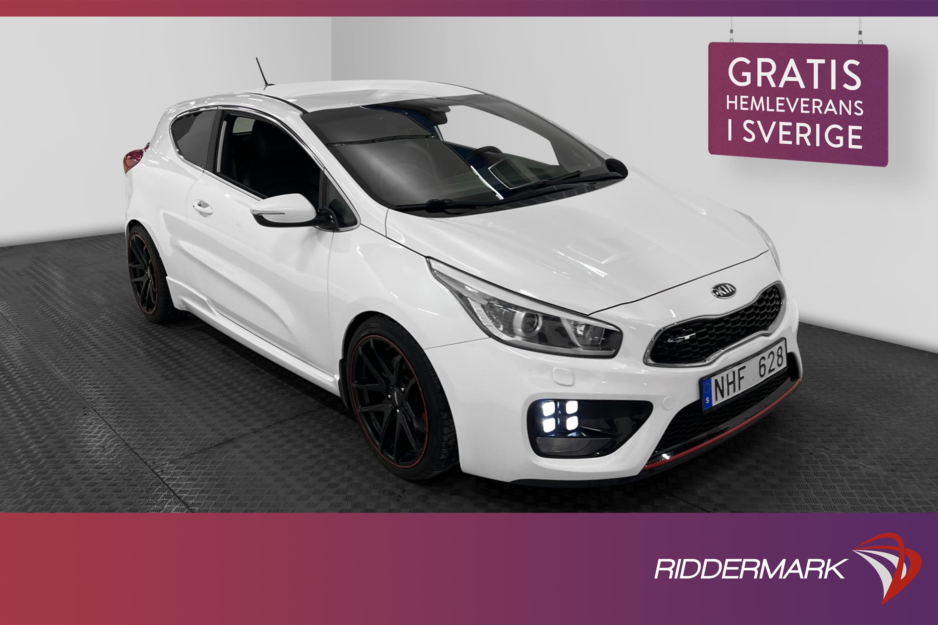 Kia Ceed Pro GT 1.6 204hk Rattvärme Navi Kamera Välservad