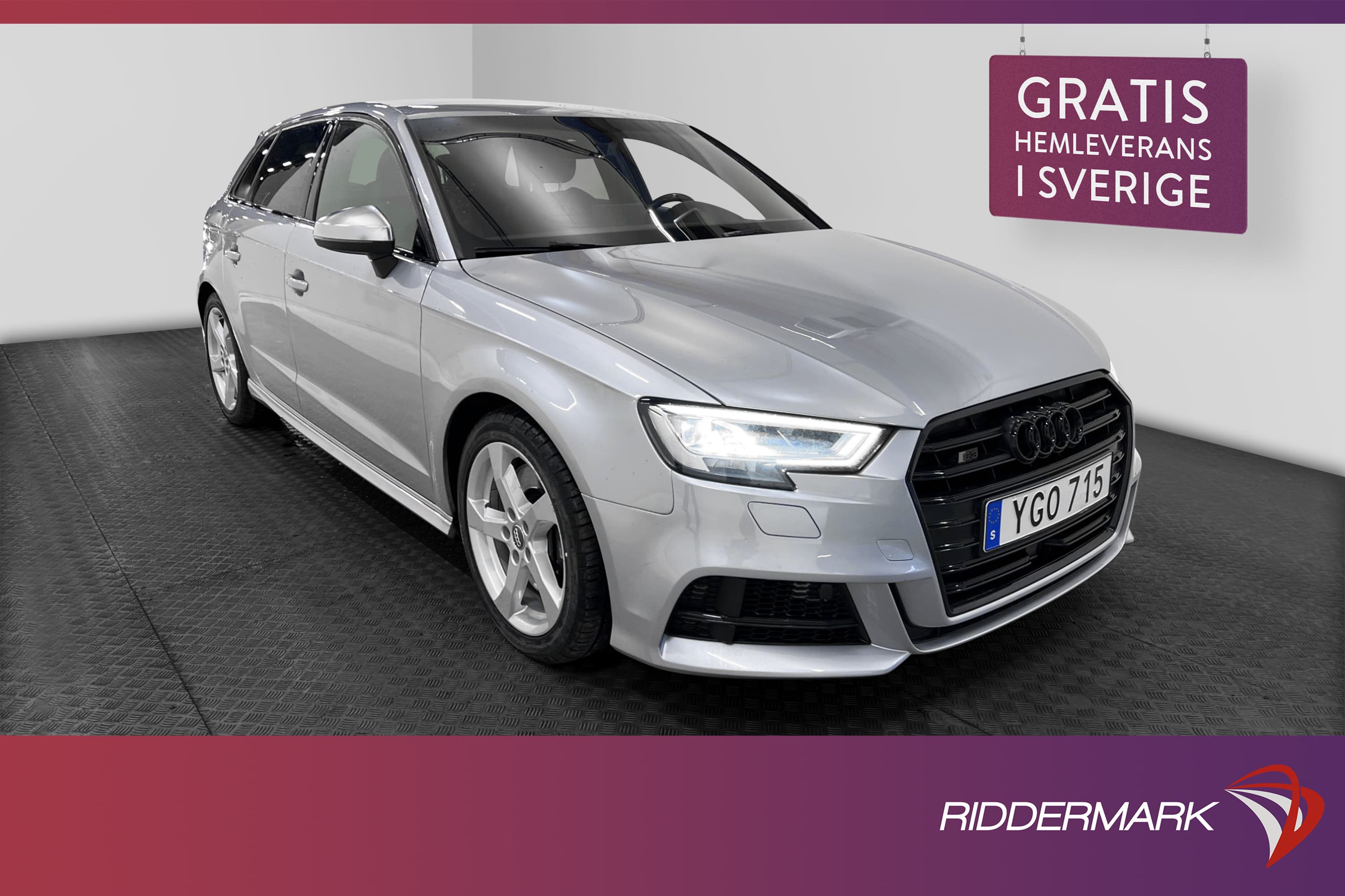 Audi S3 Sportback 2.0 TFSI Q 310hk