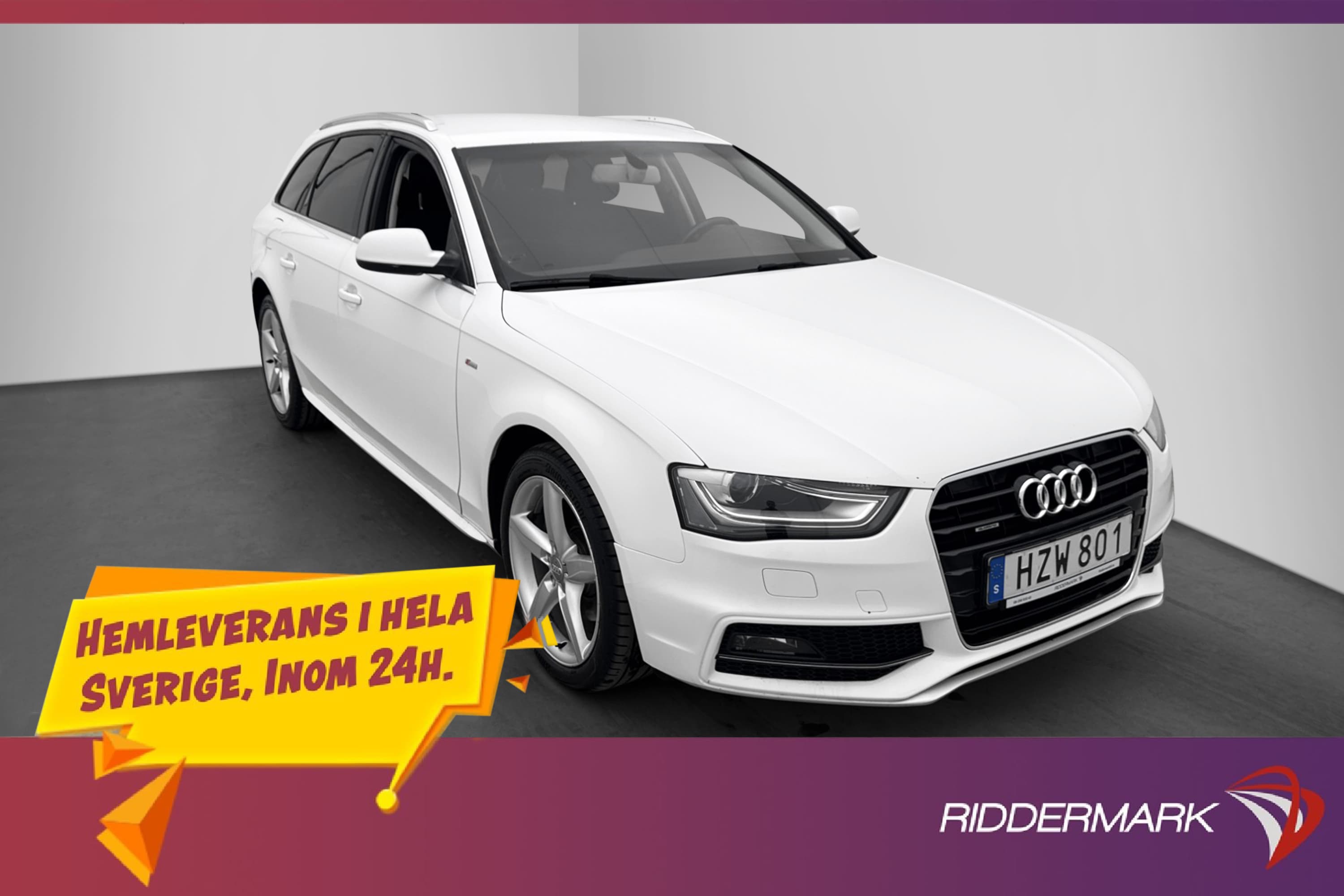 Audi A4 Avant 2.0 TDI 150hk Quattro S-Line