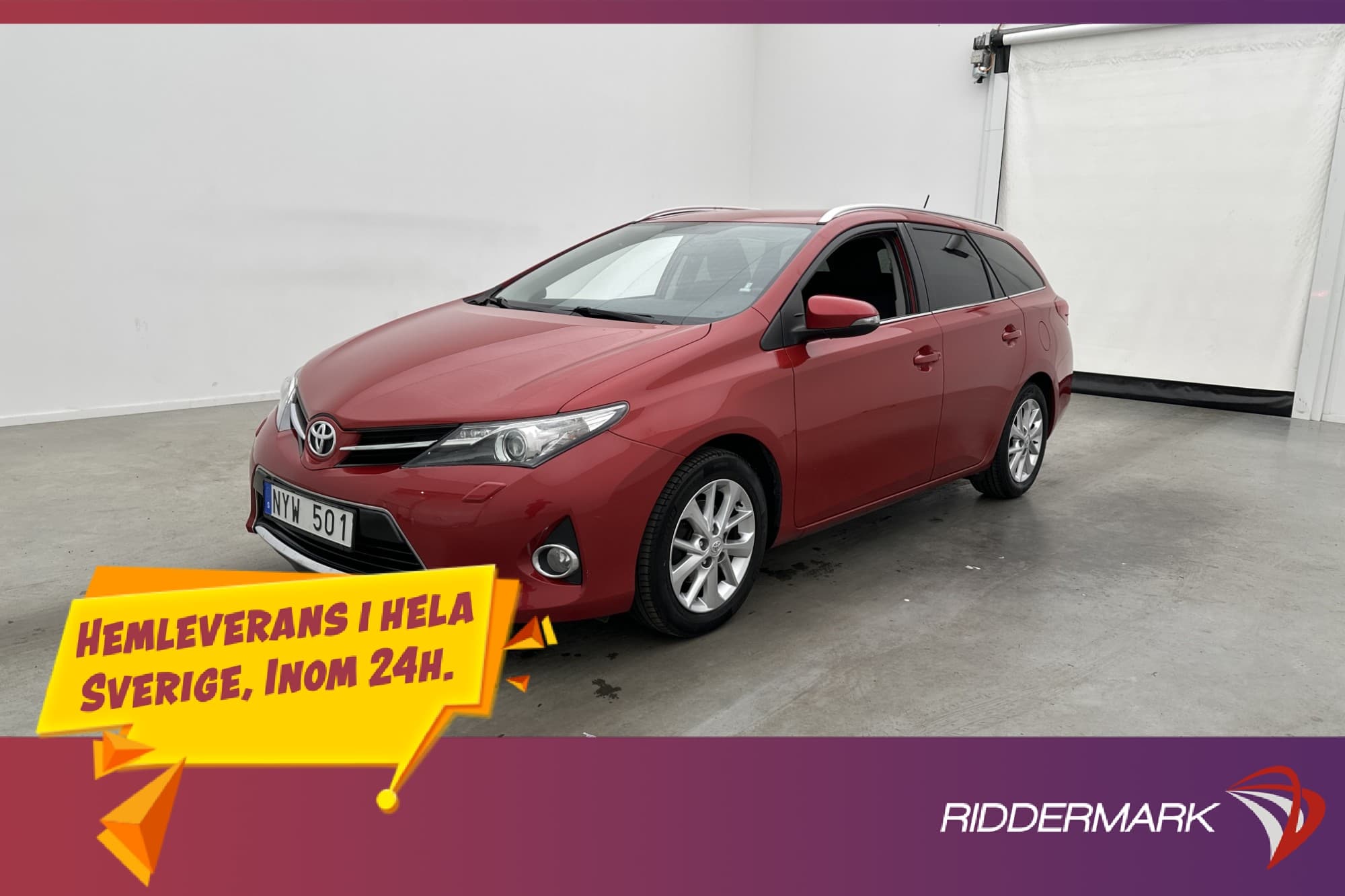 Toyota Auris Touring Sports 132hk B-Kamera Farthållare Drag