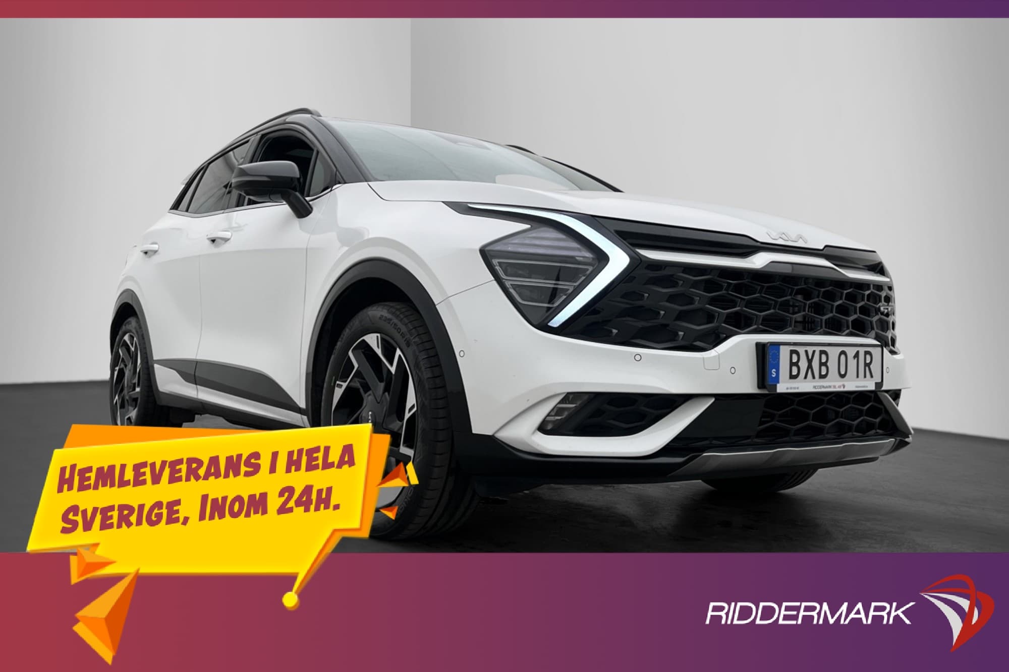 Kia Sportage PHEV  265hk GT-Line H/K Pano 360° Dragkrok