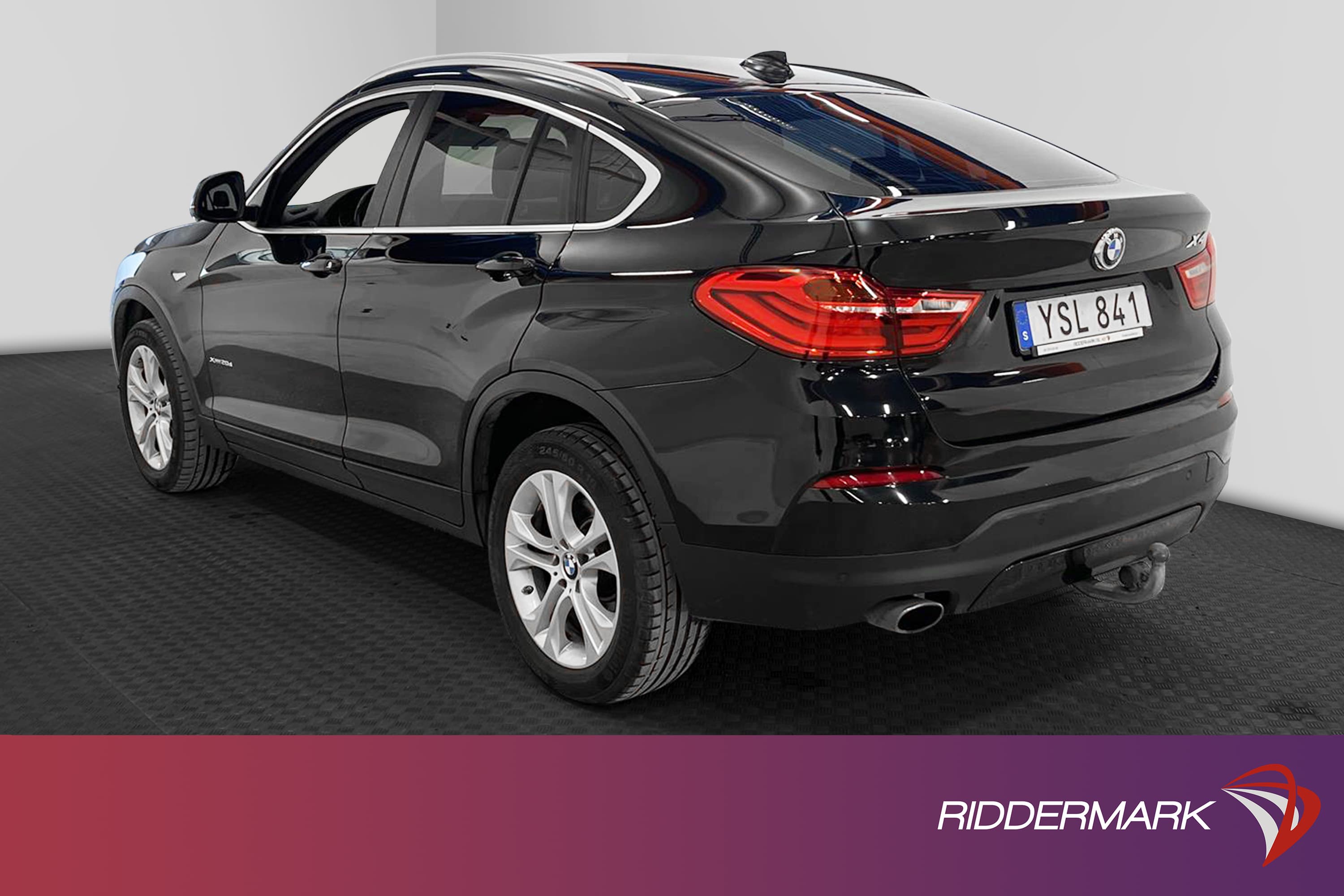 BMW X4 xDrive20d 190hk Navi Hifi Drag P-Sensor 0,52L/mil