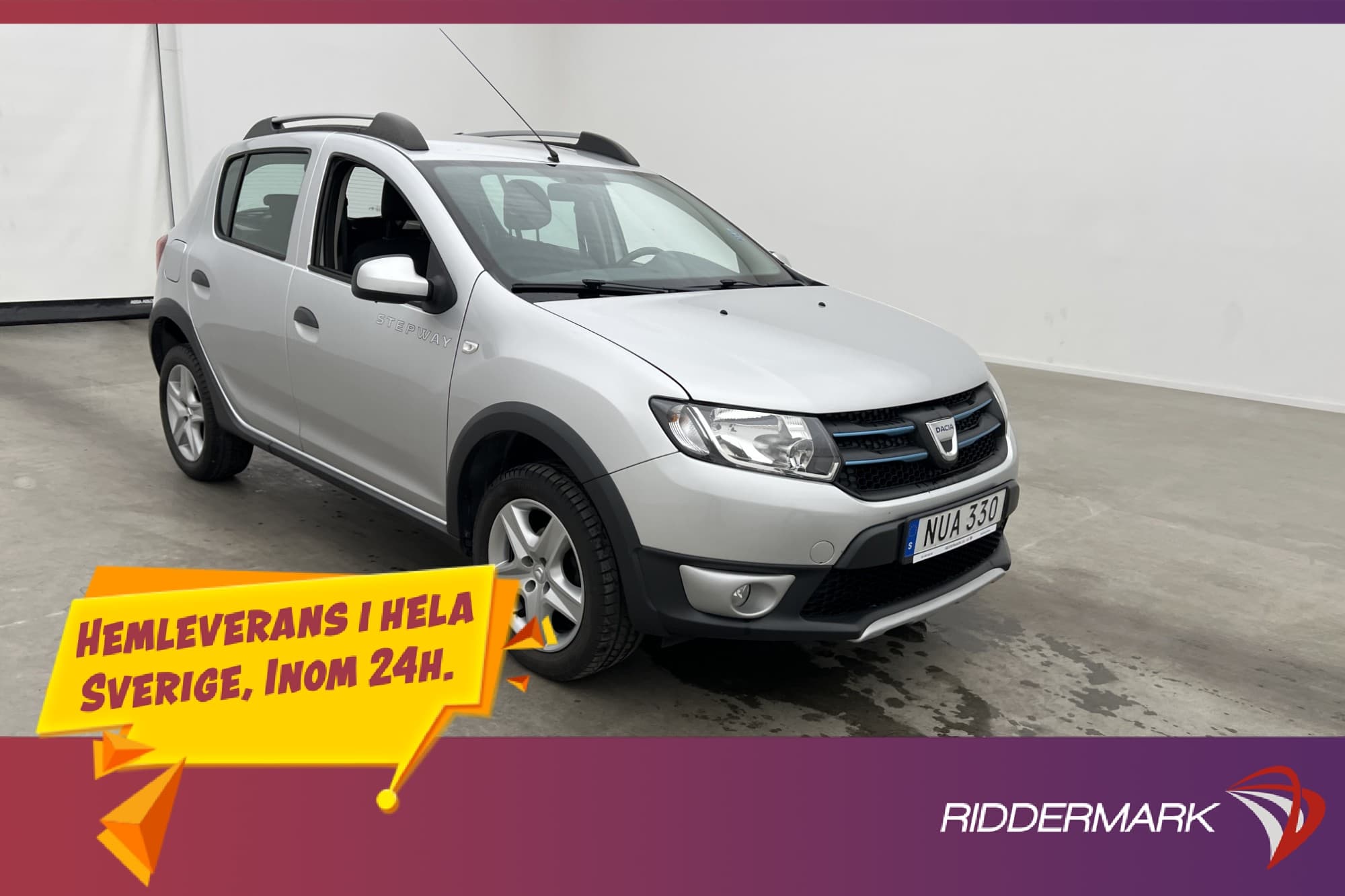 Dacia Sandero Stepway 0.9 TCe 90hk Navi 0.54l/mil