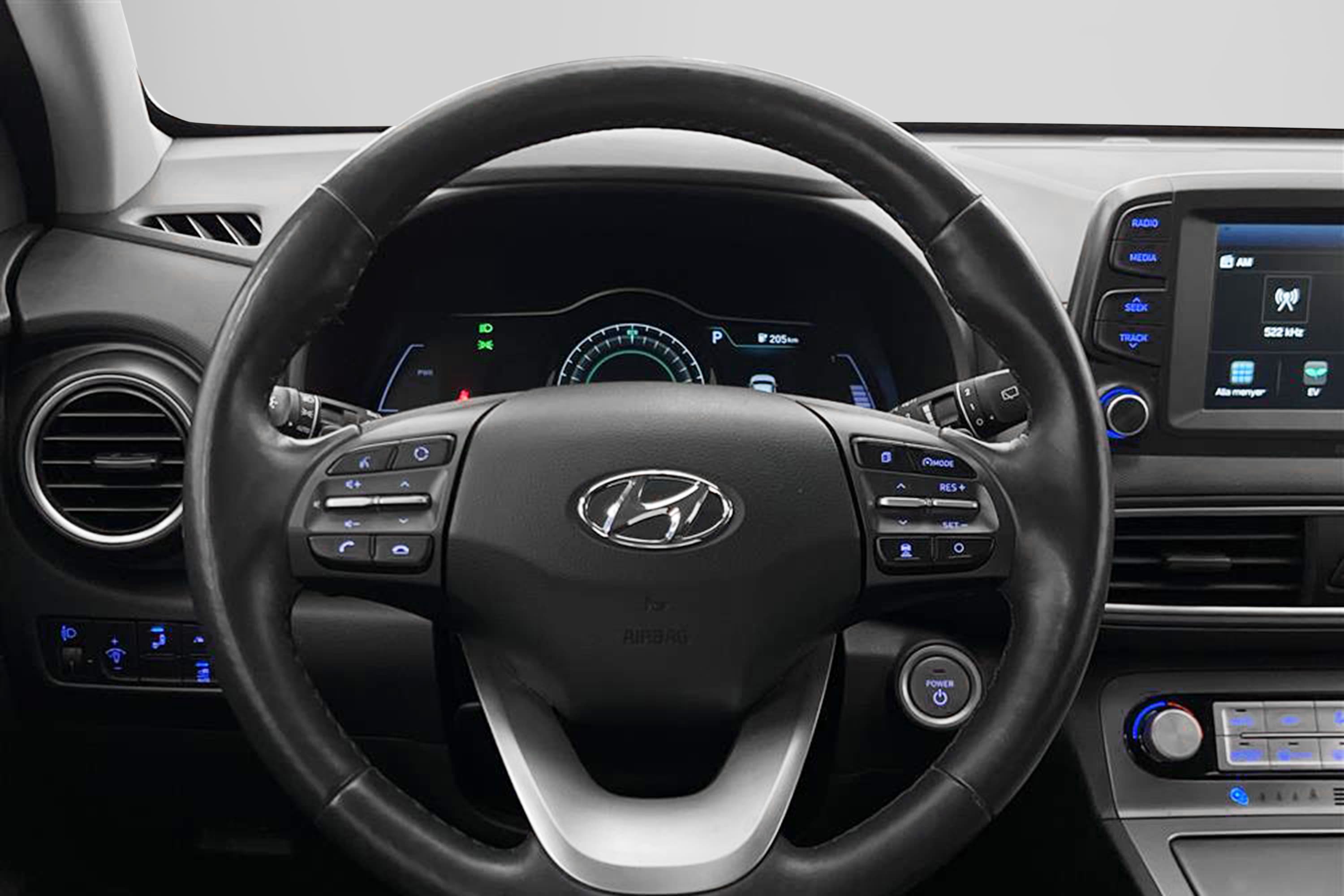 Hyundai Kona Electric 64 kWh 205hk Kamera Carplay MOMS