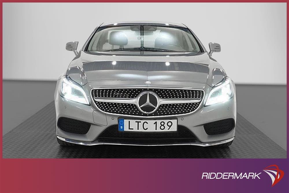 Mercedes-Benz CLS 350 4M 258hk AMG 360° D-värm H/K 0,61l/milexteriör