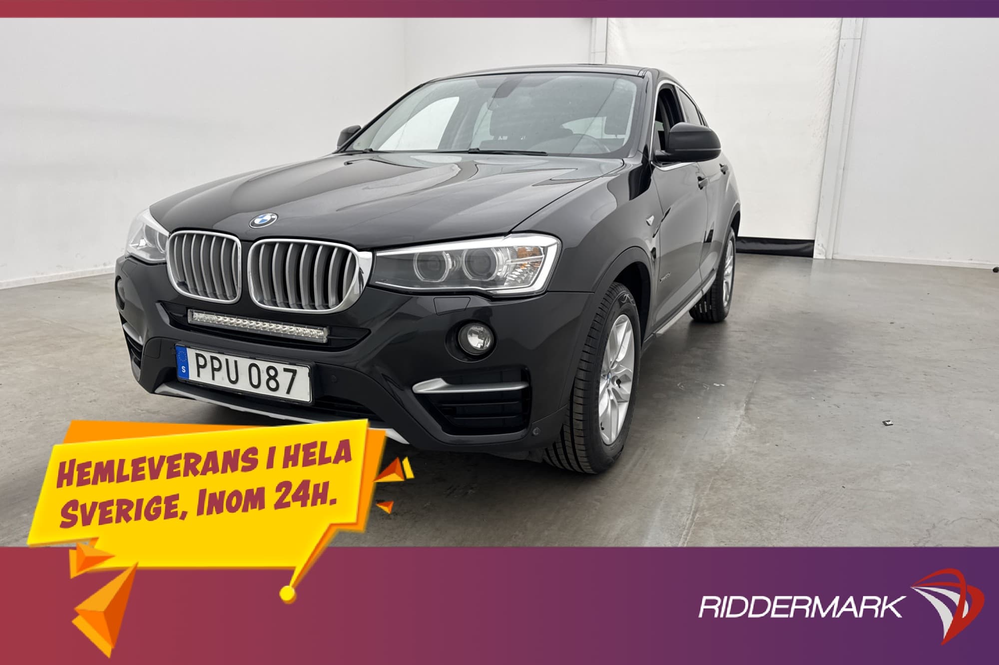 BMW X4 xDrive20d 190hk X-Line Kamera Värmare Rattvärme