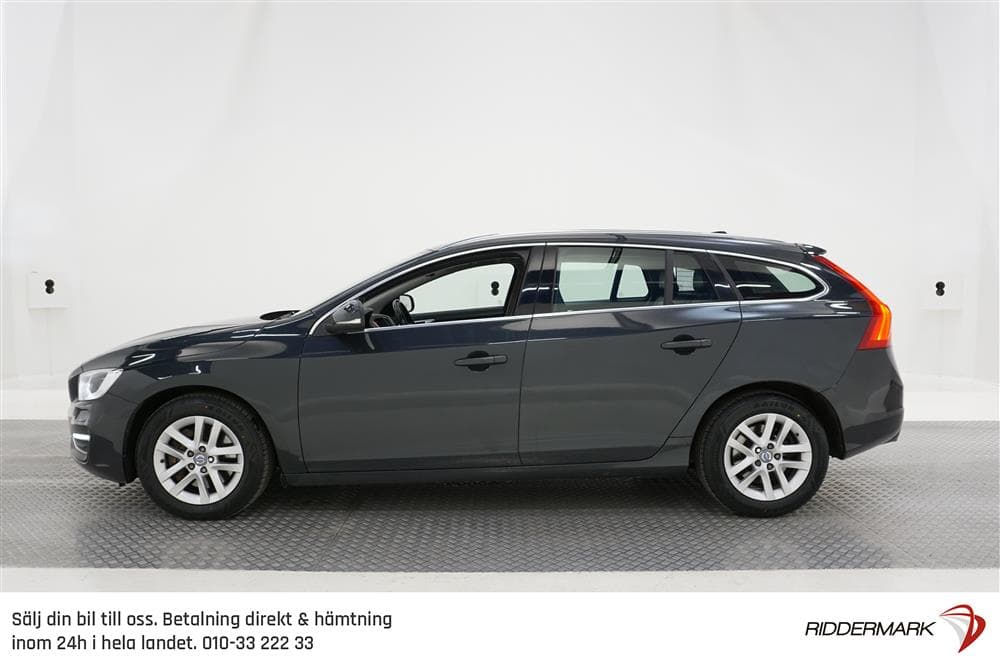 Volvo V60 D4 181hk AWD Summum D-Värm Skinn P-Sens 0,59l/milexteriör