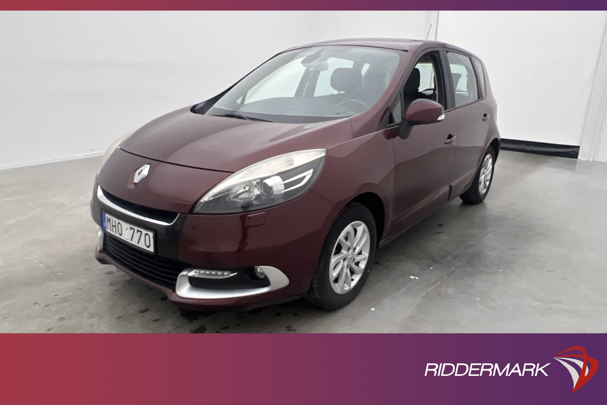 Renault Scénic 1.5 dCi 110hk Exception Sensorer Navi Drag