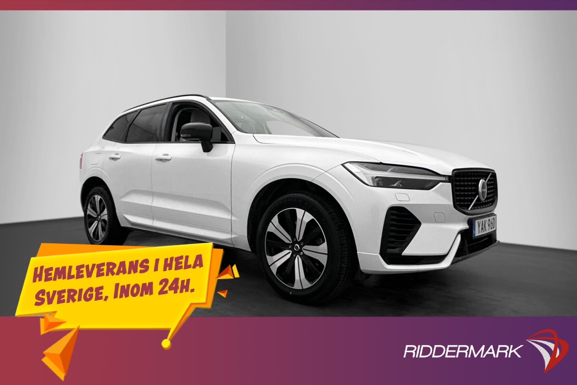 Volvo XC60 Recharge T6 AWD Plus Dark Värmare Pano H/K MOMS