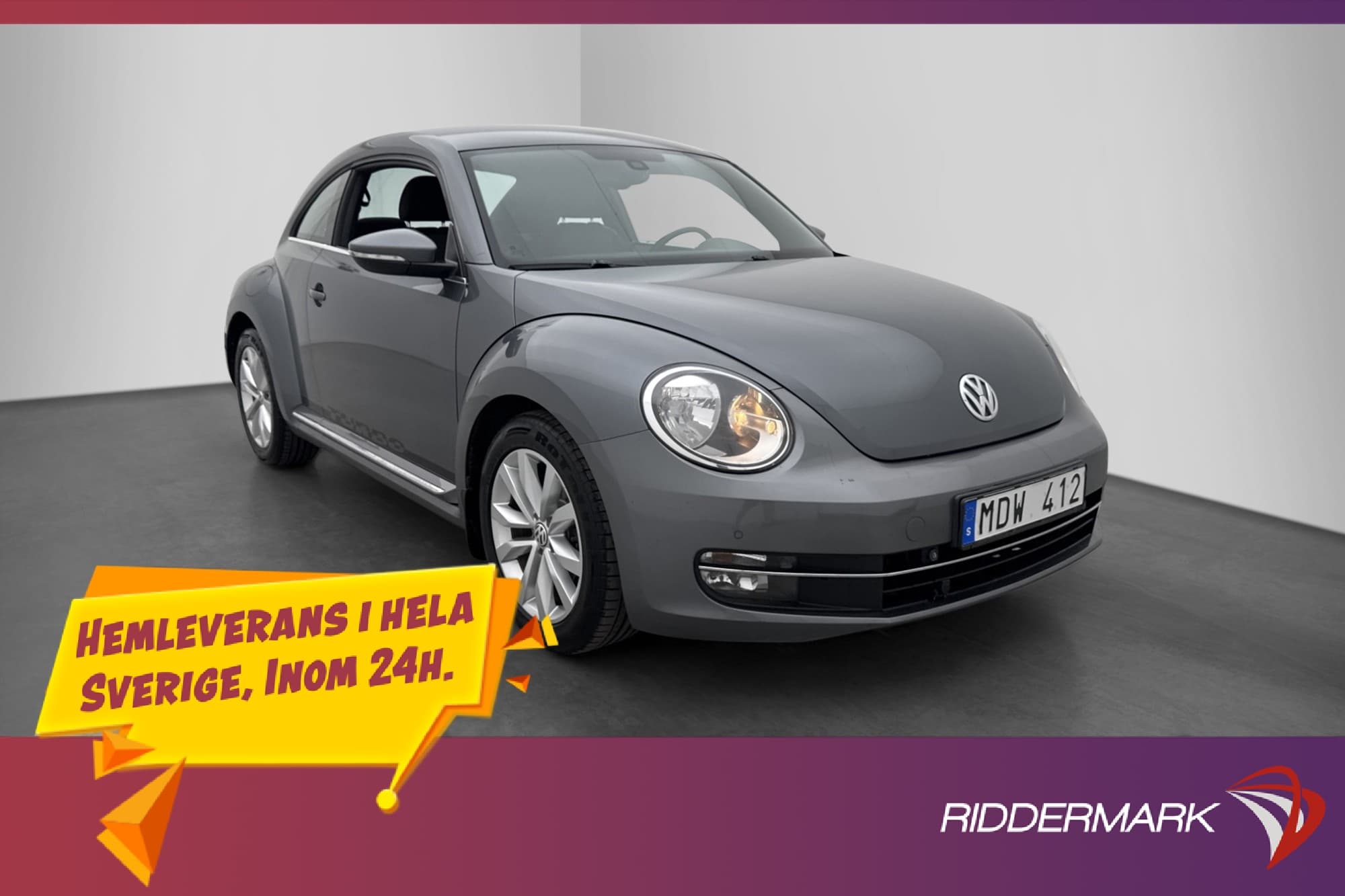 Volkswagen Beetle 1.2 TSI Manuell 105hk M&K-Värmare