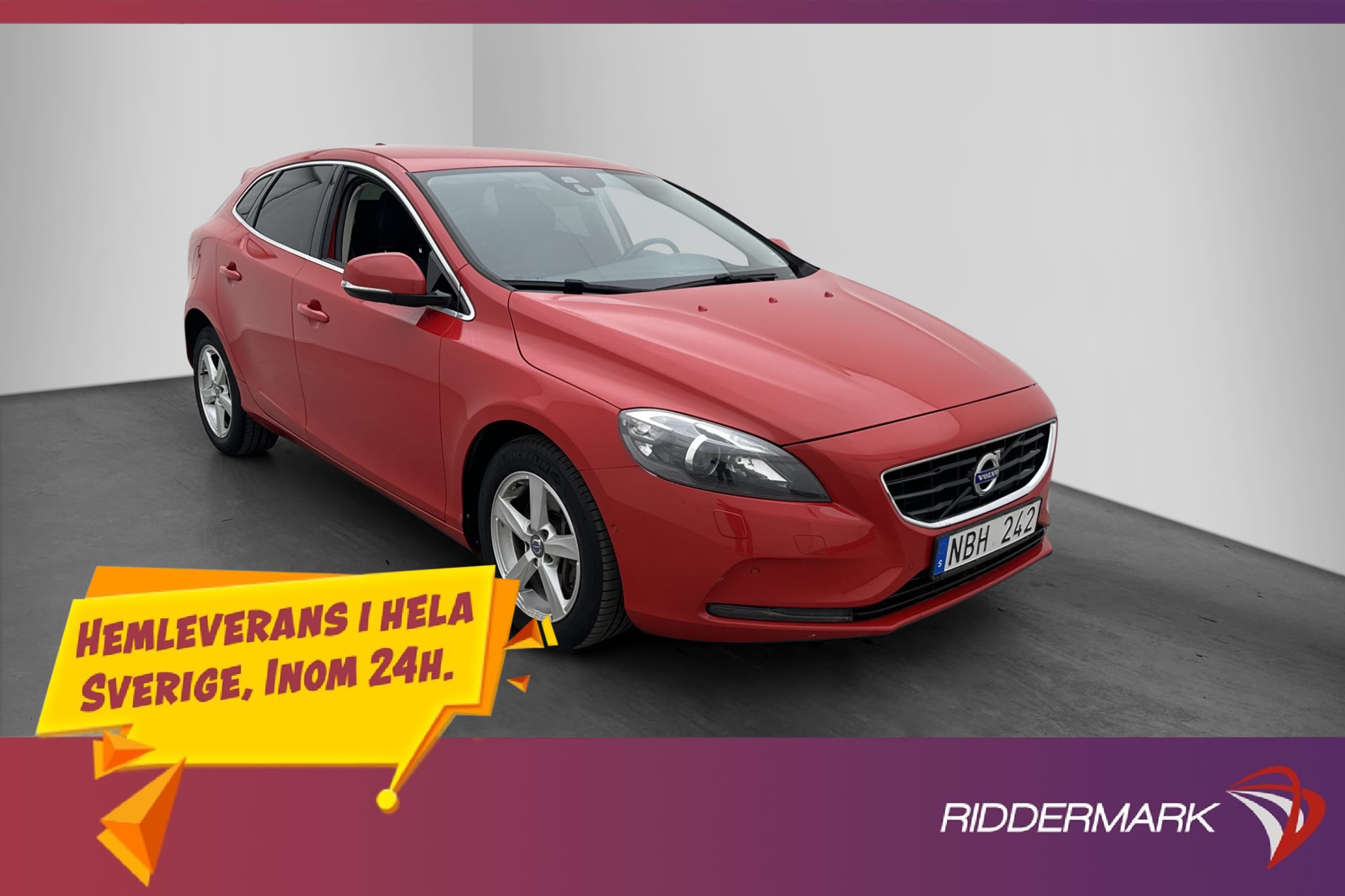 Volvo V40 D3 Momentum D-Värmare Kamera Halvskinn Farthållare
