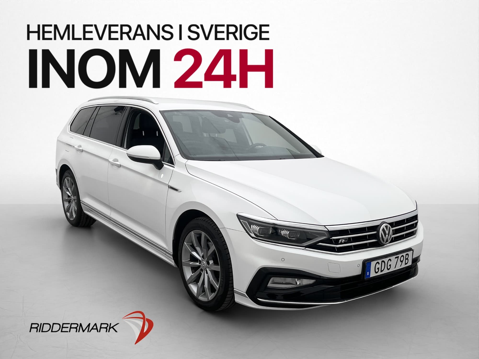 Volkswagen Passat 2.0 TDI 4M R-line Skinn D-Värm Kamera Drag