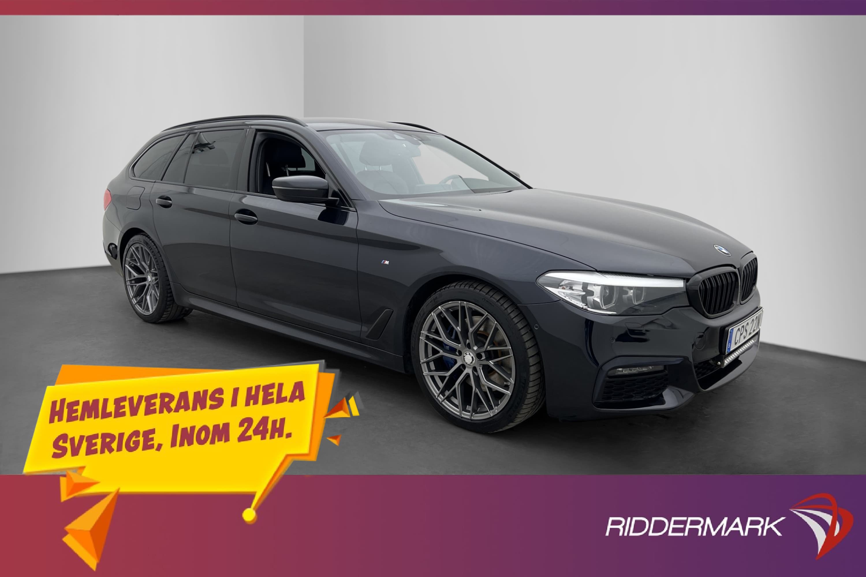 BMW 530 i xDrive Touring M Sport Skinn Kamera Drag HiFi ljud