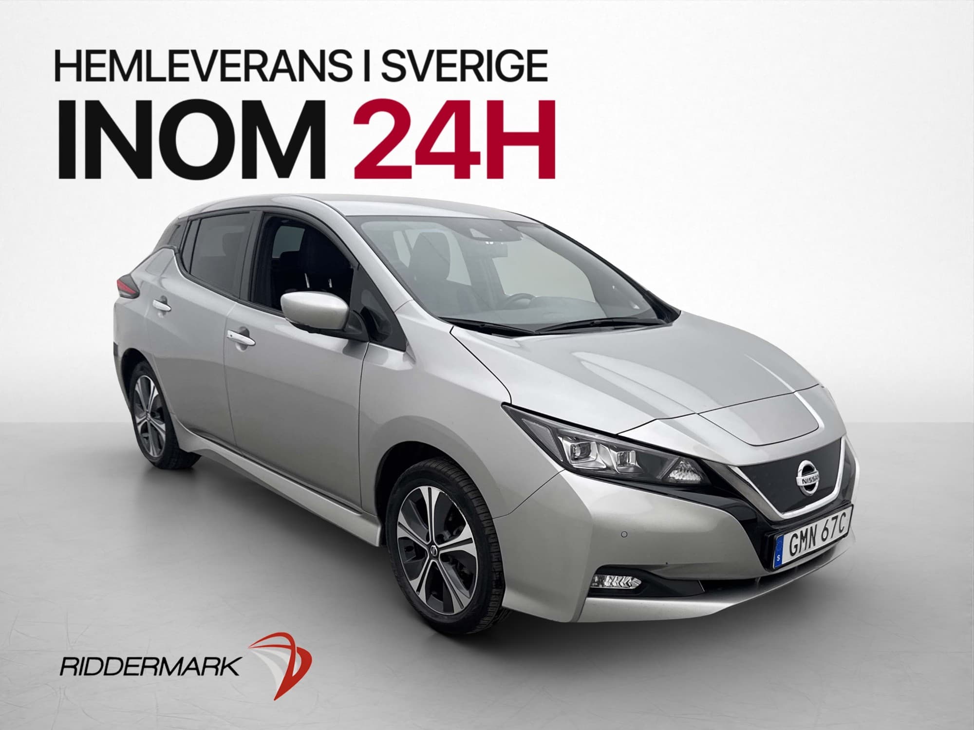 Nissan Leaf e+ 62 kWh 217hk Tekna BOSE Skinn 360° Navi