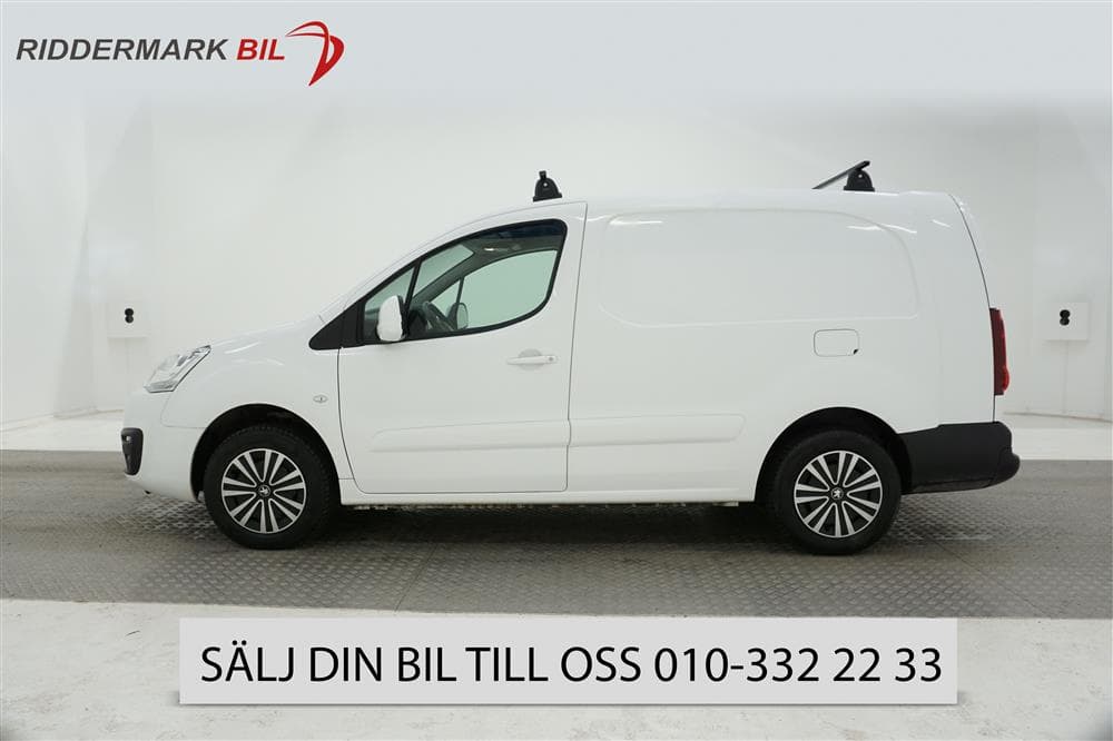 Peugeot Partner Pro-Pack 1.6HDI L2 Eu6 100hk Drag Moms