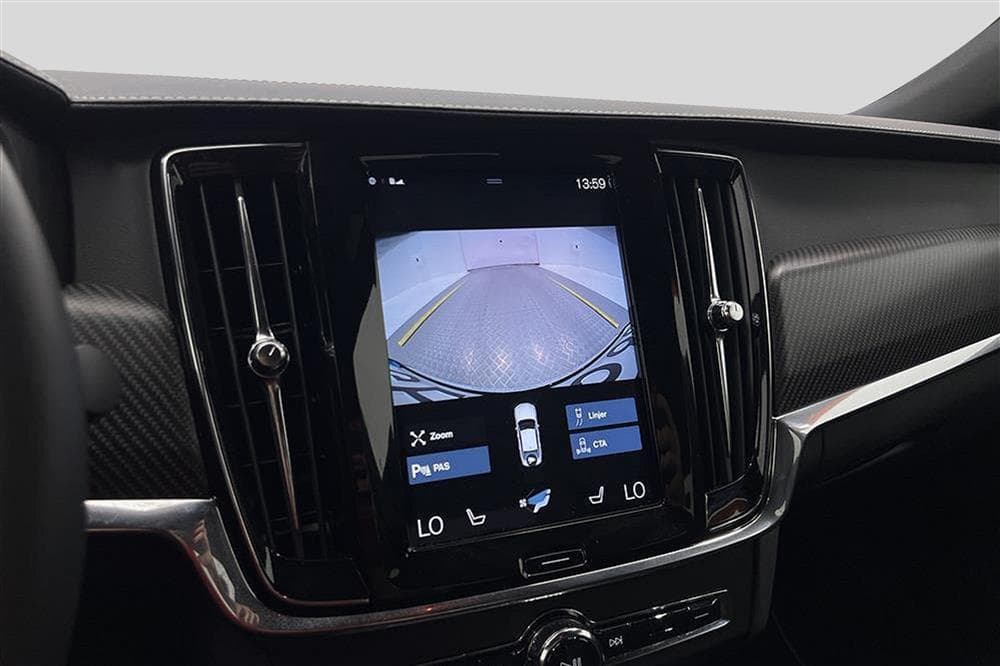 Volvo S90 T5 250hk R-Design B-Kamera B-Värm VOC Navi Blisinteriör