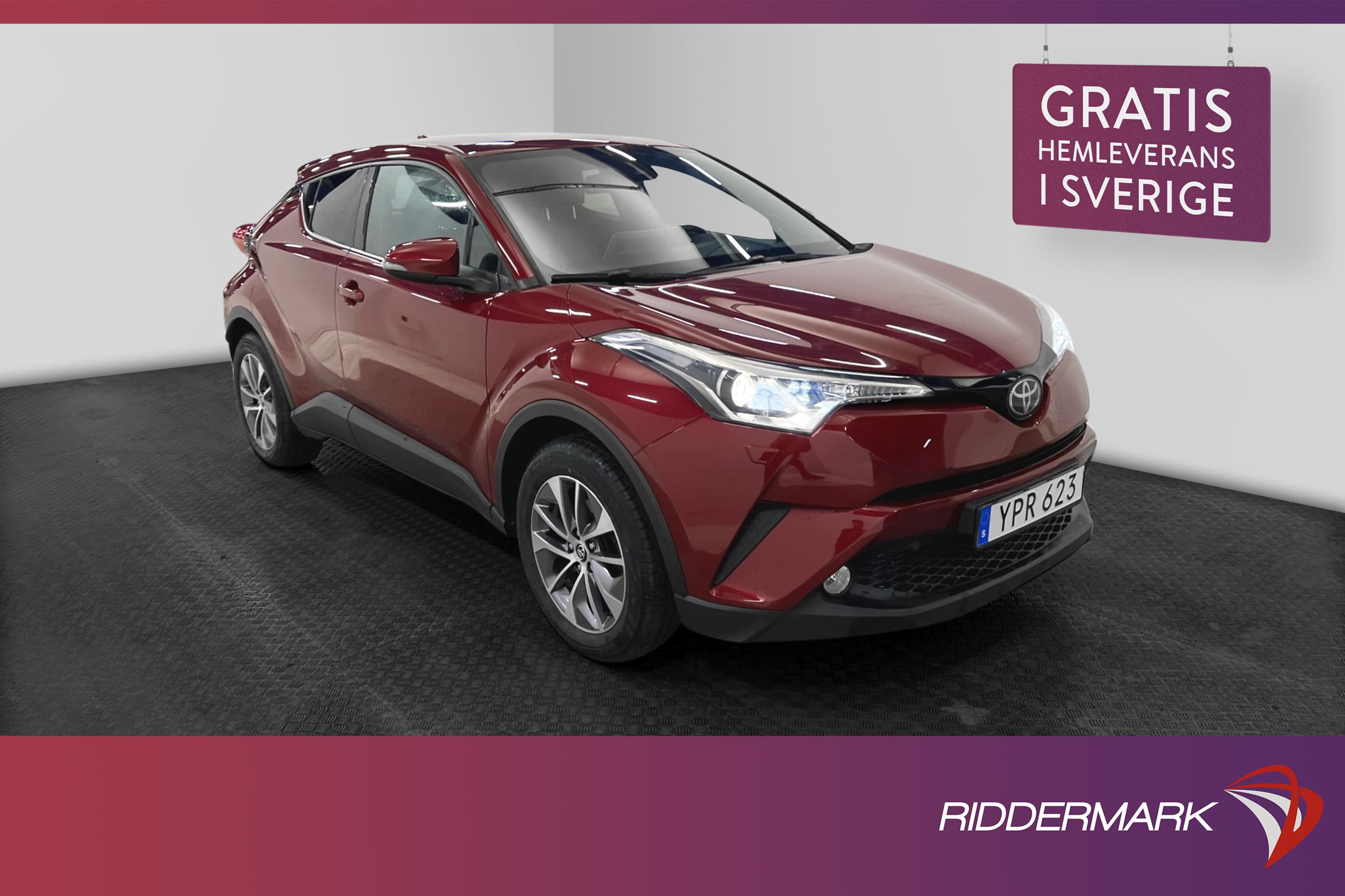Toyota C-HR AWD 116hk