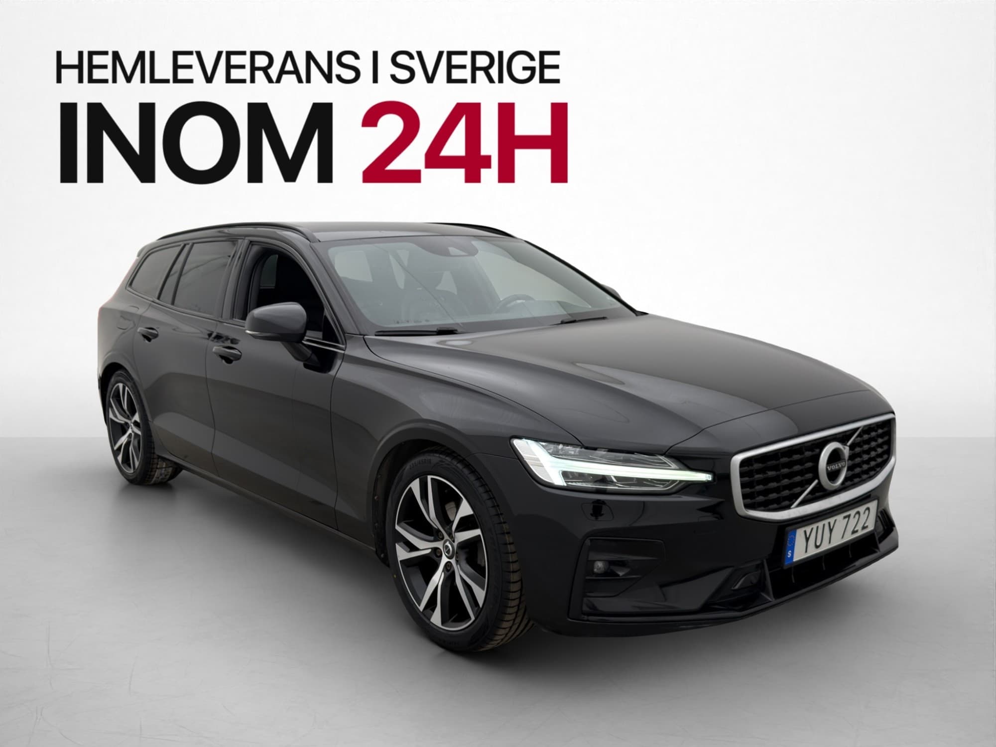 Volvo V60 D3 150hk R-Design VOC Värm Skinn P-Sensorer Drag