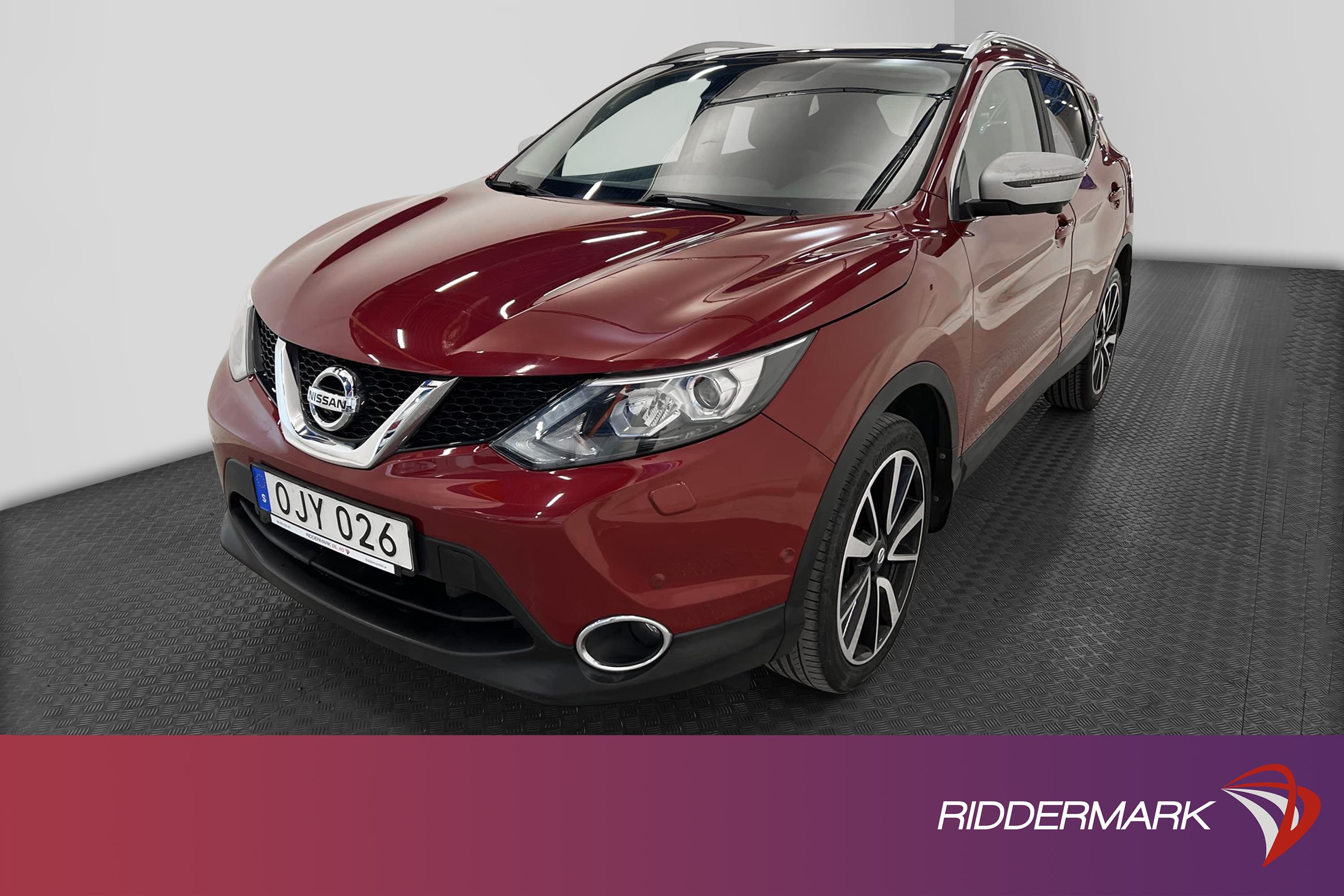 Nissan Qashqai 1.2 115hk 2 Brukare M&K-Värm Pano 360 Navi 