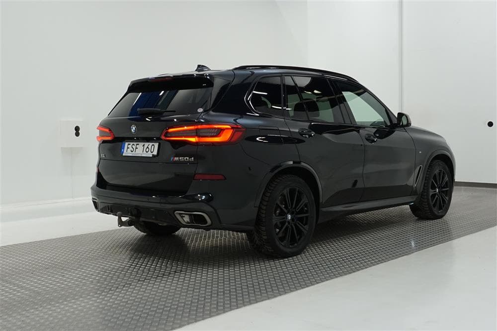 BMW X5 M50d 400hk Innovation D-Värm Sky Lounge H/K HUD 360°exteriör