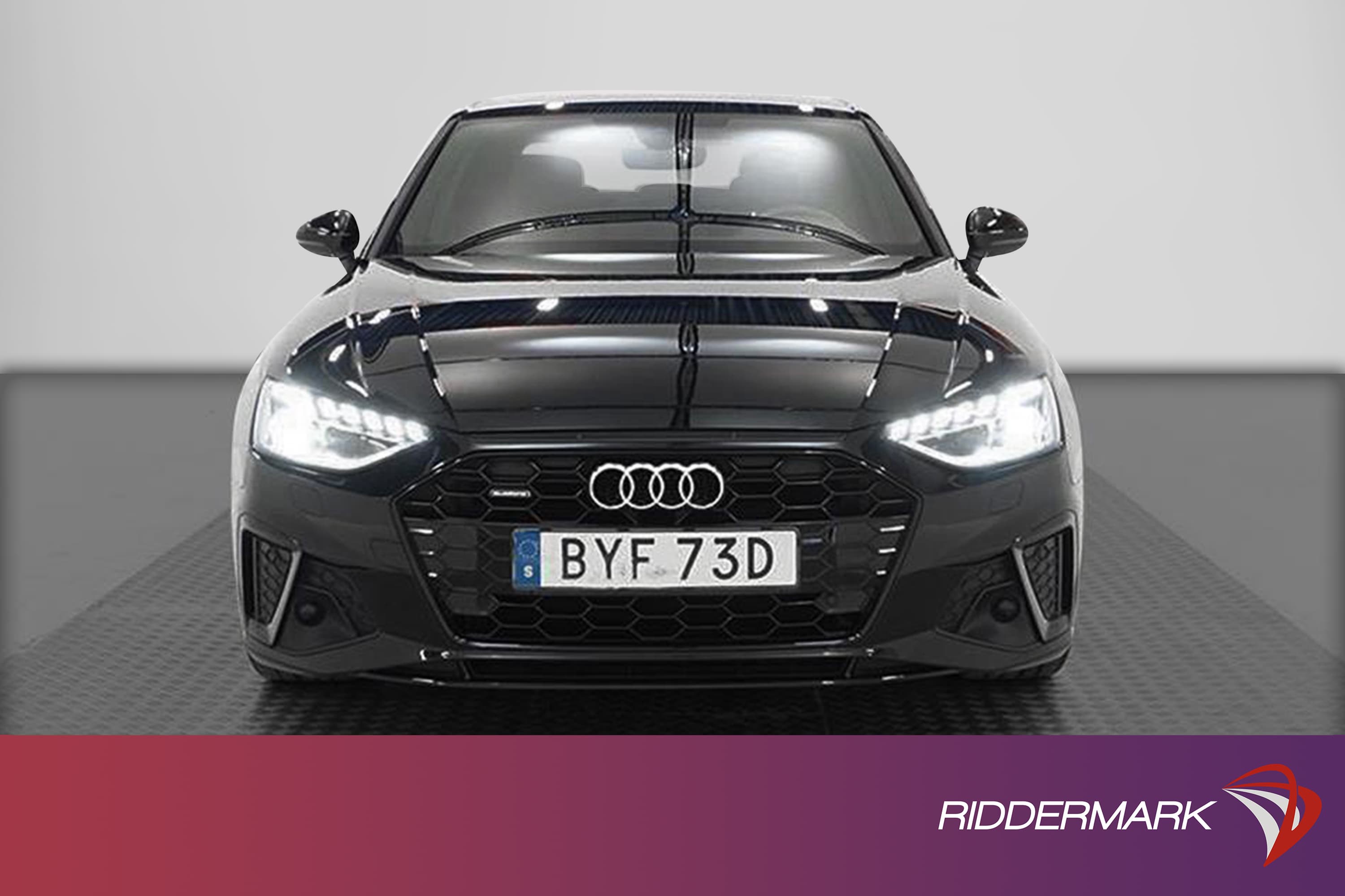 Audi A4 40 TDI 204hk Quattro S-Line D-Värm Cockpit Matrixexteriör