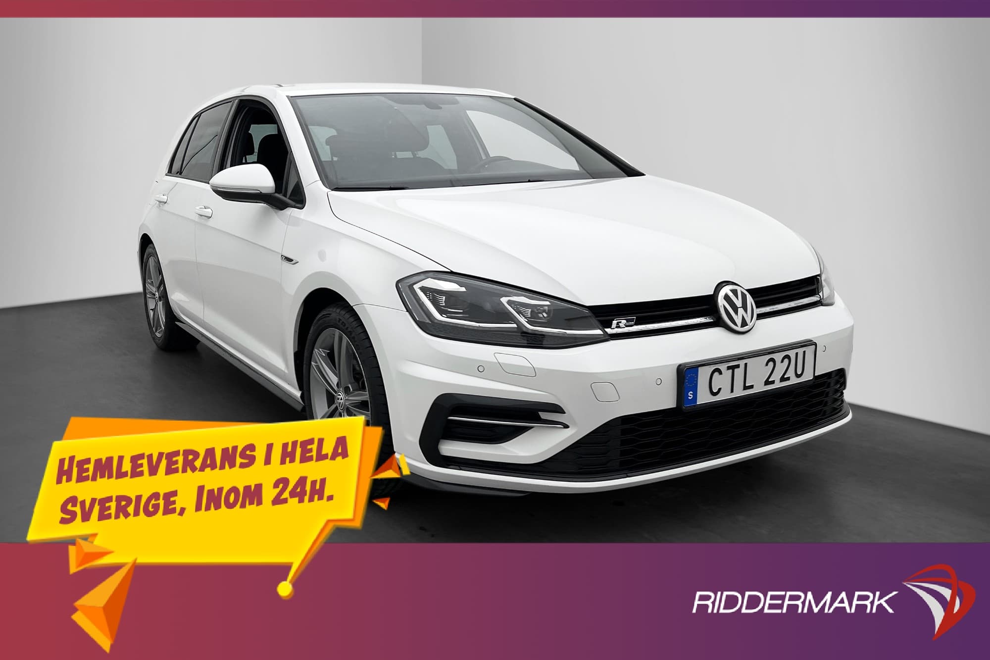 Volkswagen Golf 1.5 TSI R-line Värmare CarPlay PDC 150hk