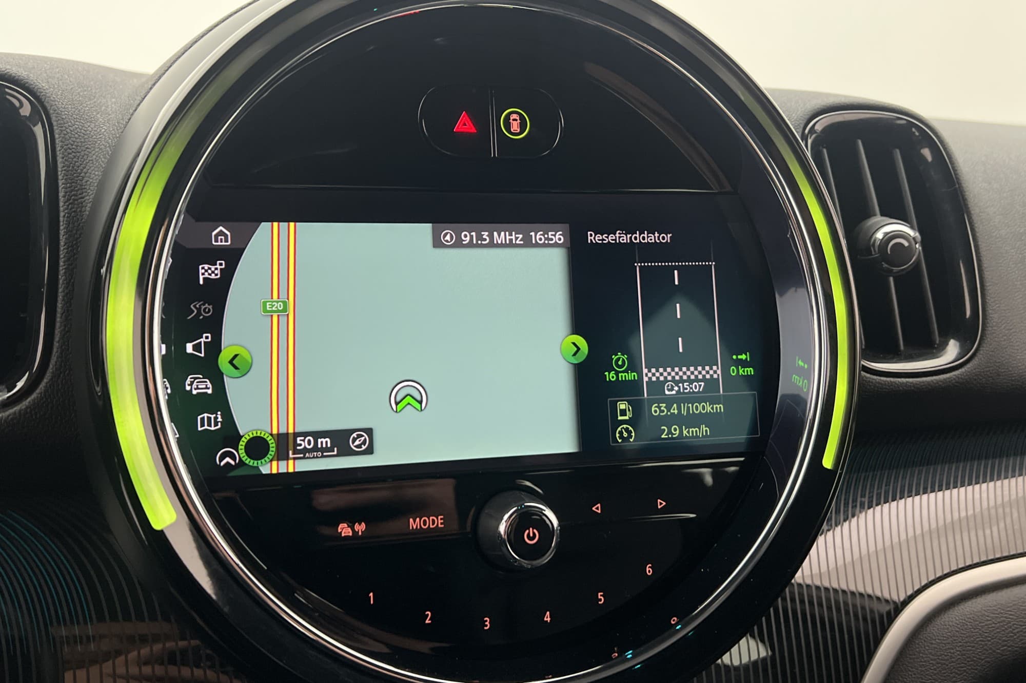 MINI Countryman ALL4 136hk Experience Navi Skinn Sensorer