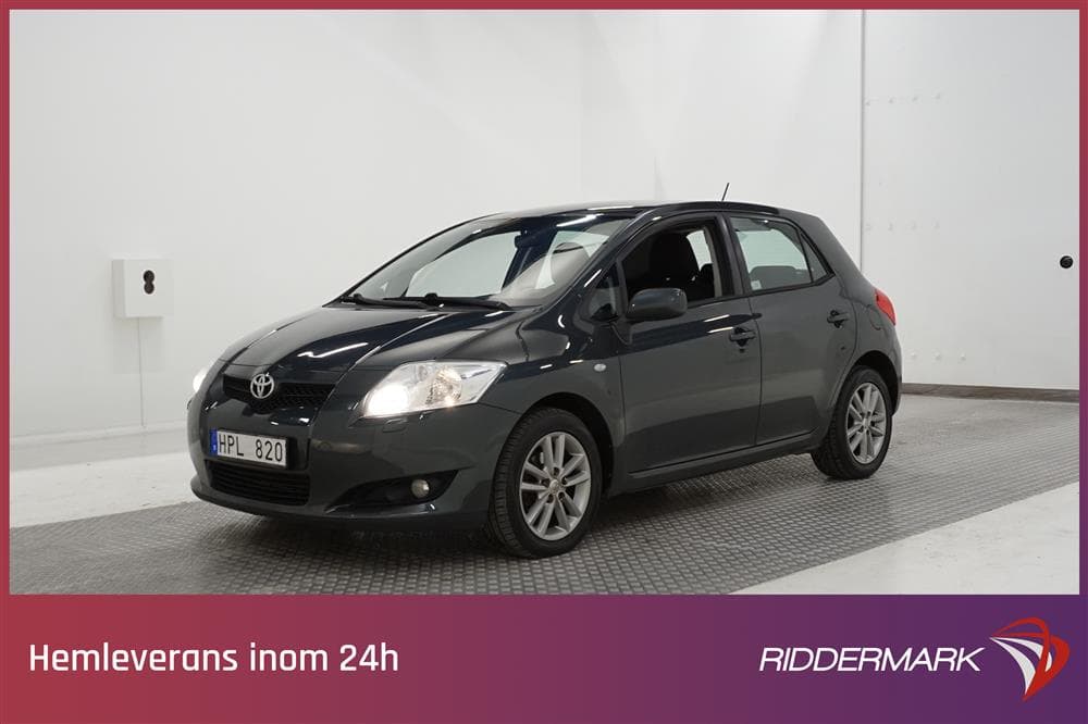 Toyota Auris 1.6 VVT-i 124hk Välservad