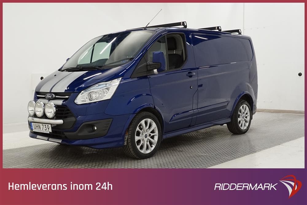Ford Transit Custom 290 Sport 155hk Värmare Drag