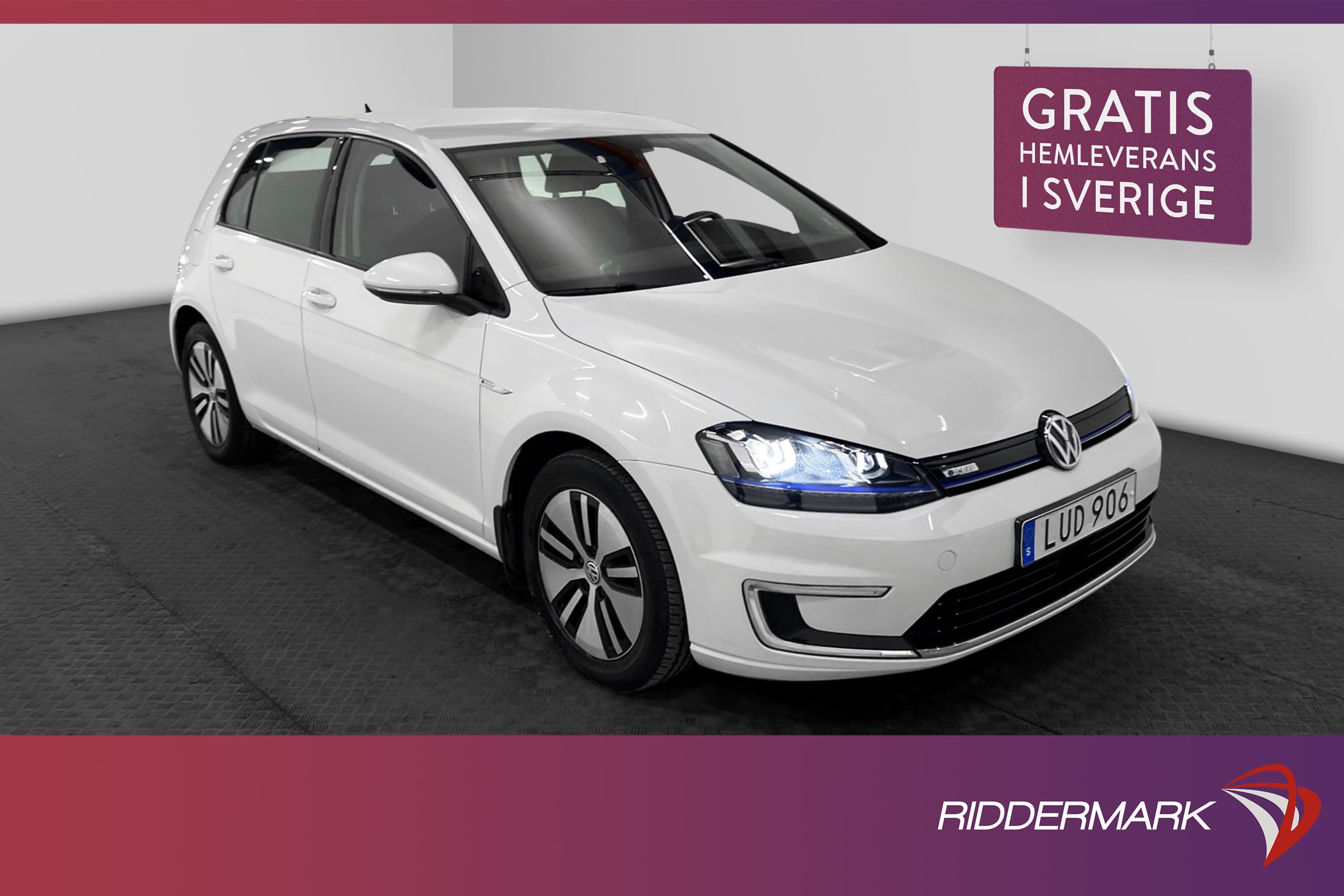 Volkswagen e-Golf 24.2 kWh 115hk