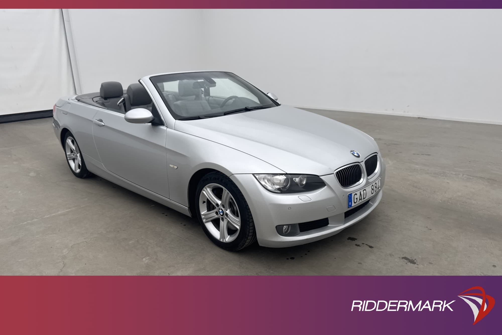 BMW 330 d Convertible 231hk Skinn Sensorer Elstolar Tre-bruk