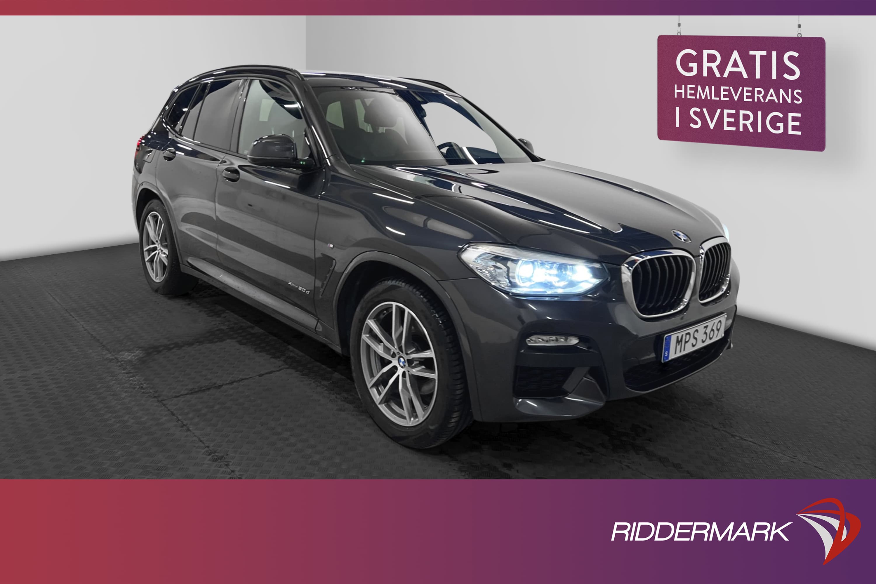 BMW X3 xDrive20d 190hk