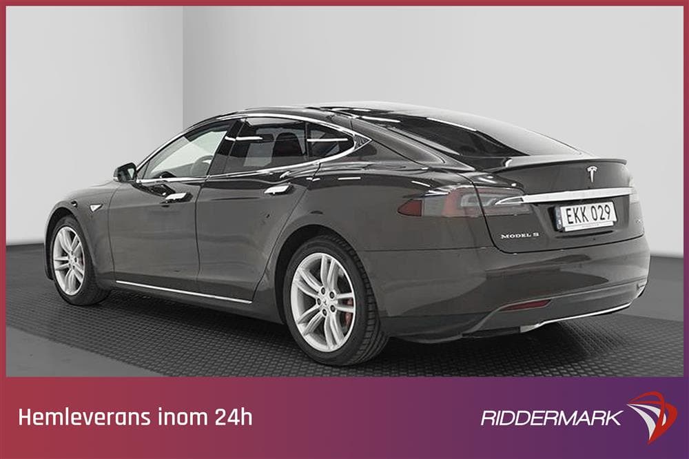 Tesla Model S P85 Pano Backkamera Svensksåldexteriör