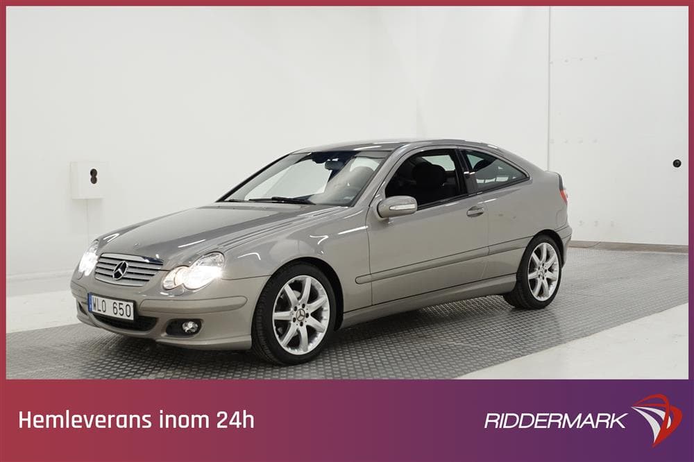 Mercedes-Benz C 180 Kompressor Sportcoupé 143hk