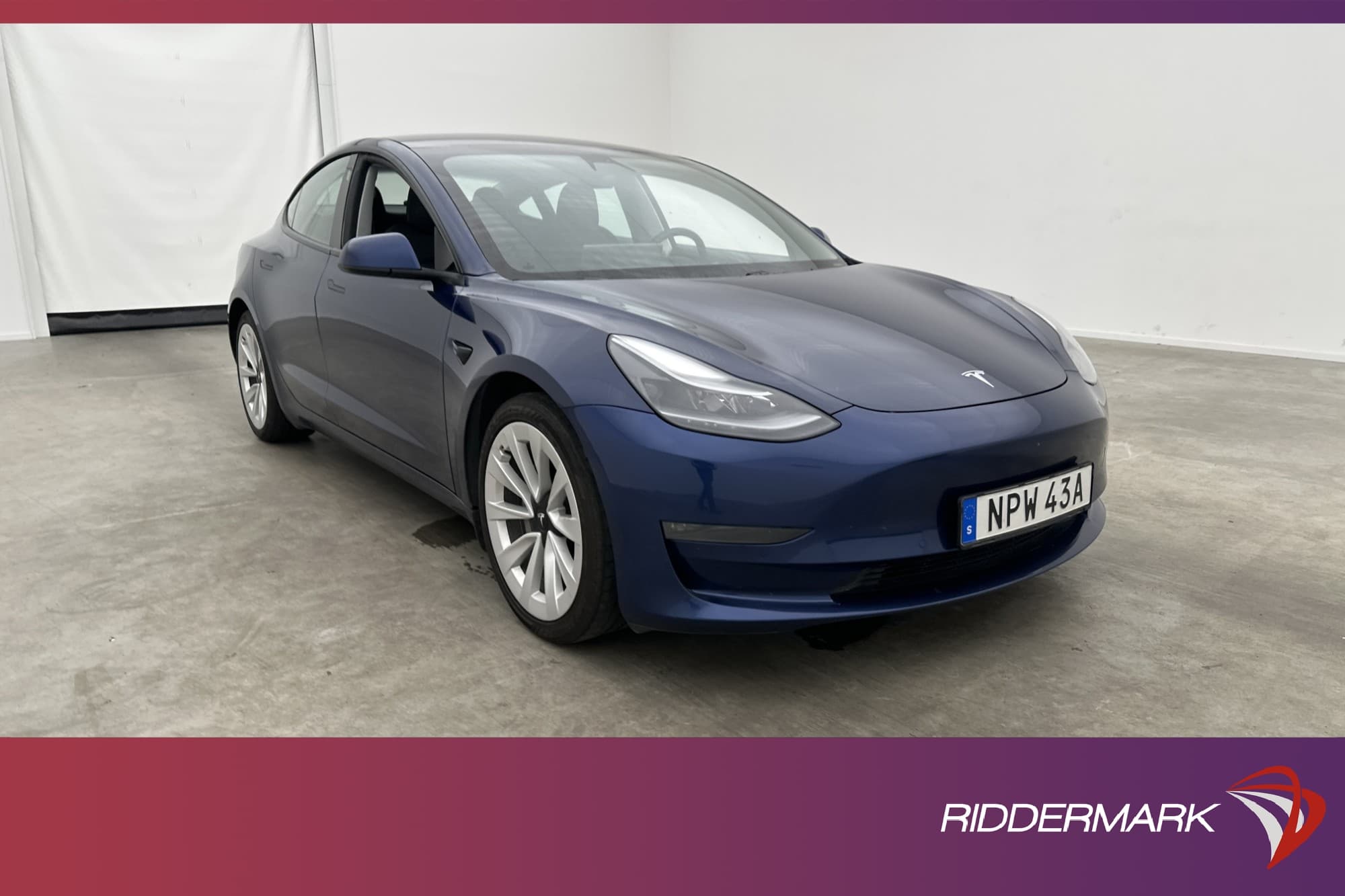 Tesla Model 3 Long Range AWD 440hk