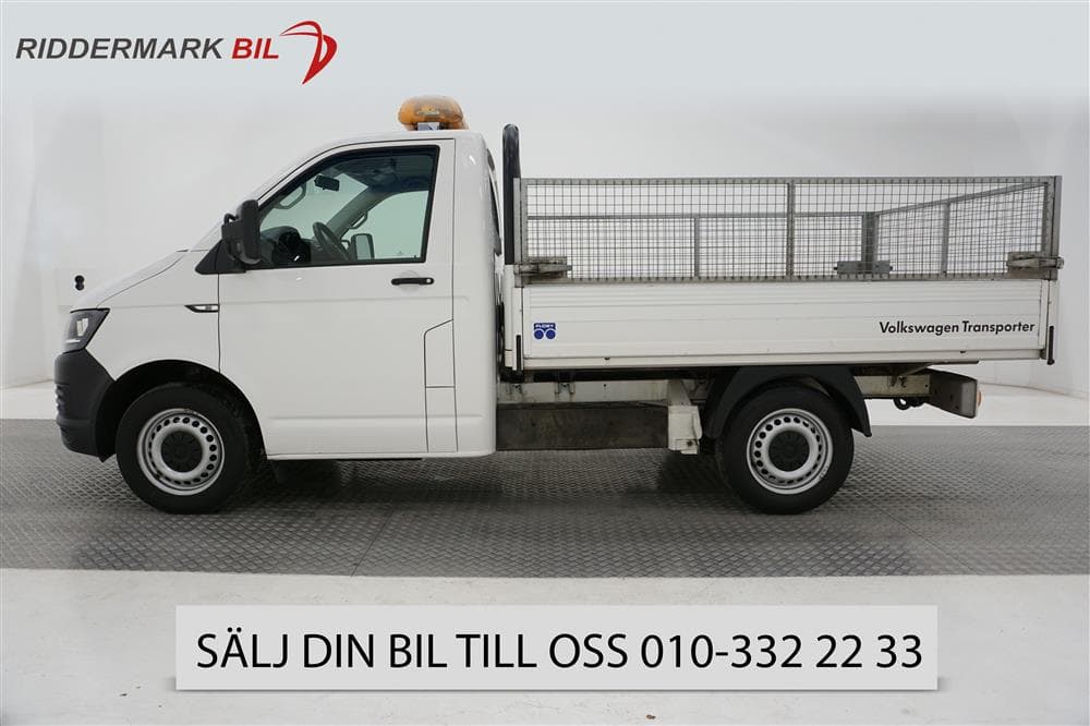 Volkswagen Transporter 2.0 Aut 140hk Flakbil Värmare Moms 