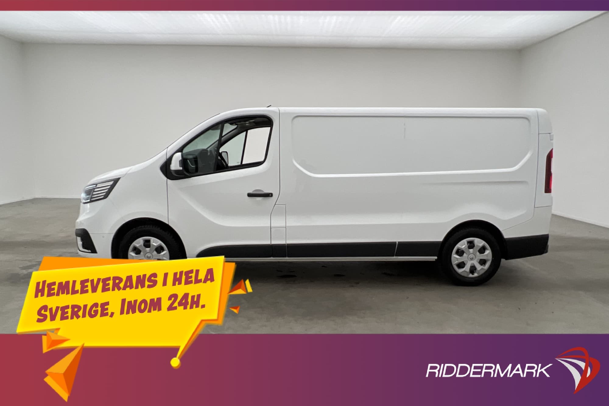 Renault Trafic L2 2.0dCi Värmare Drag B-Kamera 3-Sit CARPLAY